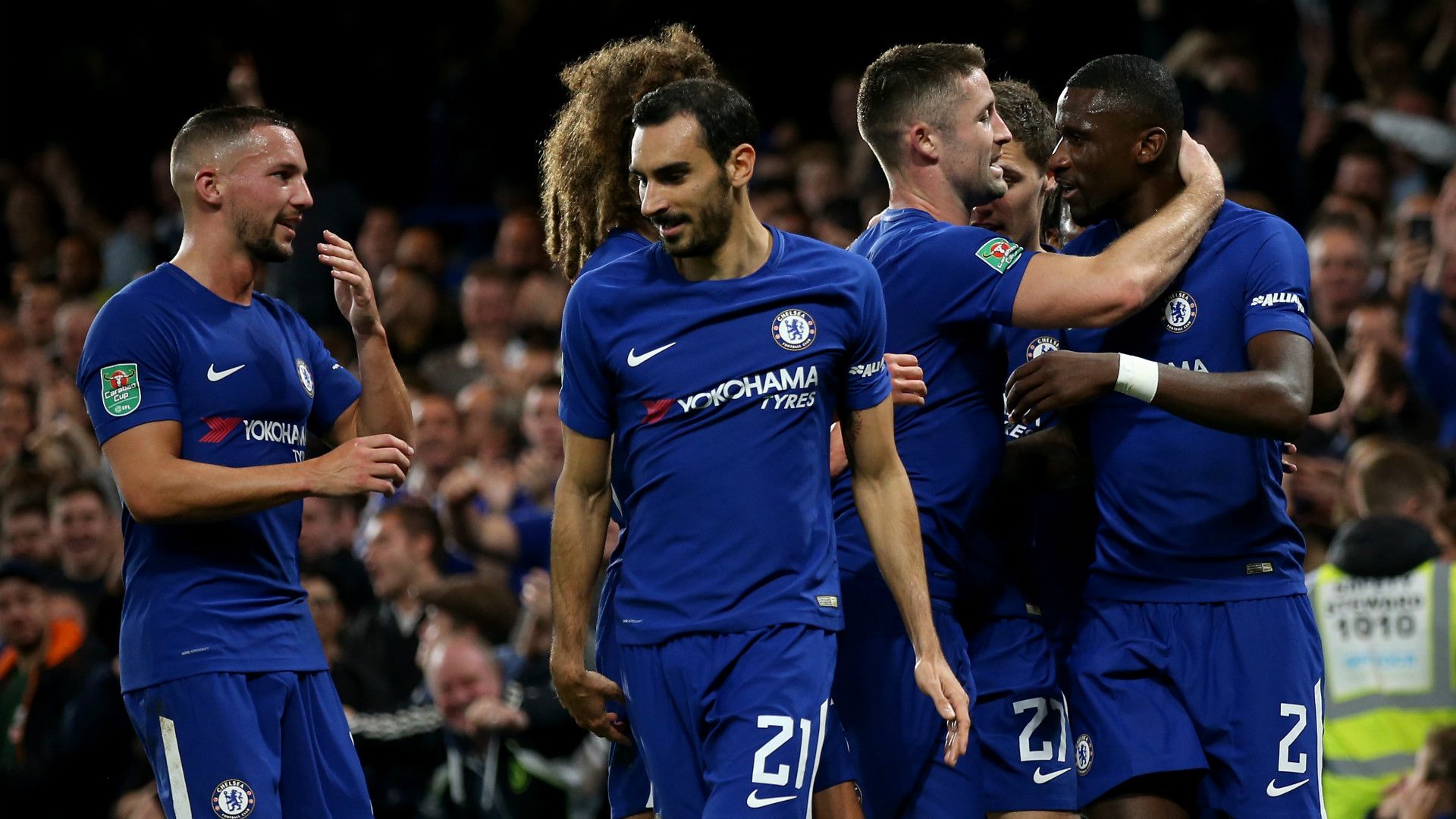Chelsea celebrate