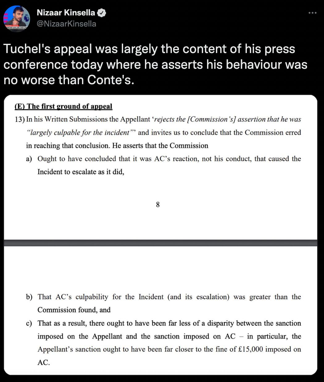 Tuchel touchline ban 2