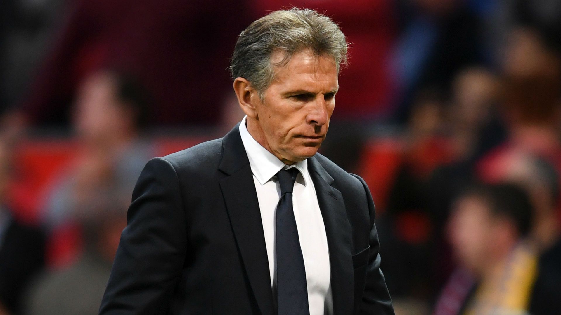 Claude Puel Leicester City Premier League 2018