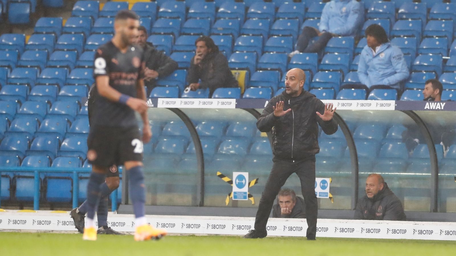 Mahrez pep Guardiola