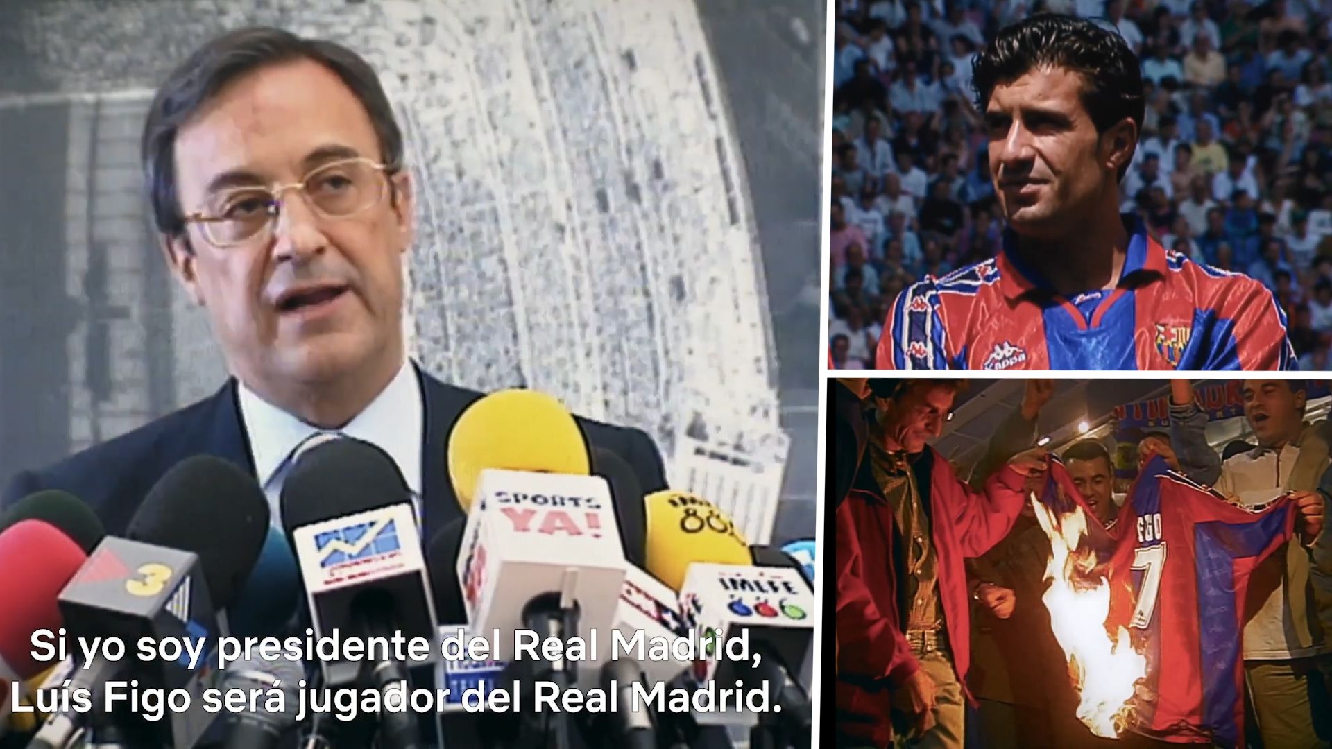 Caso Figo El fichage del Siglo Netflix