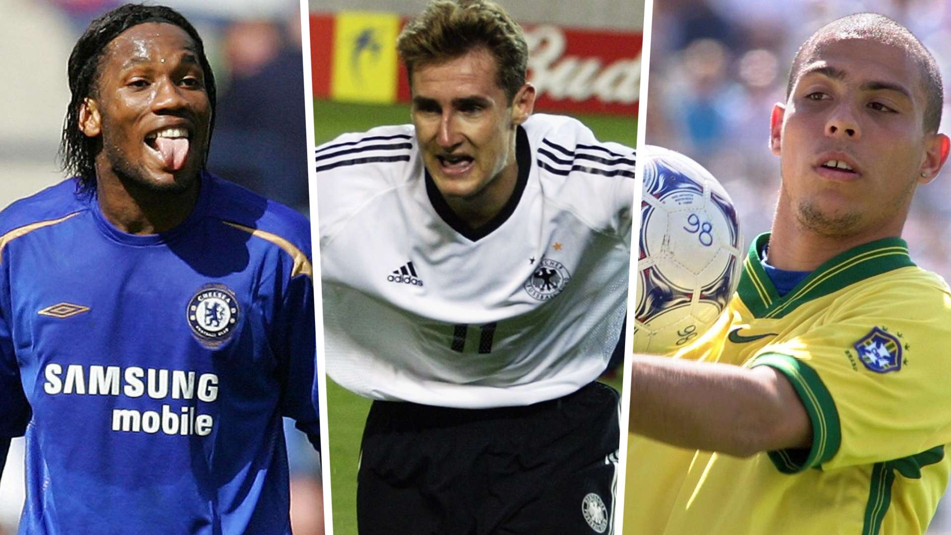 Didier Drogba Miroslav Klose Ronaldo GFX