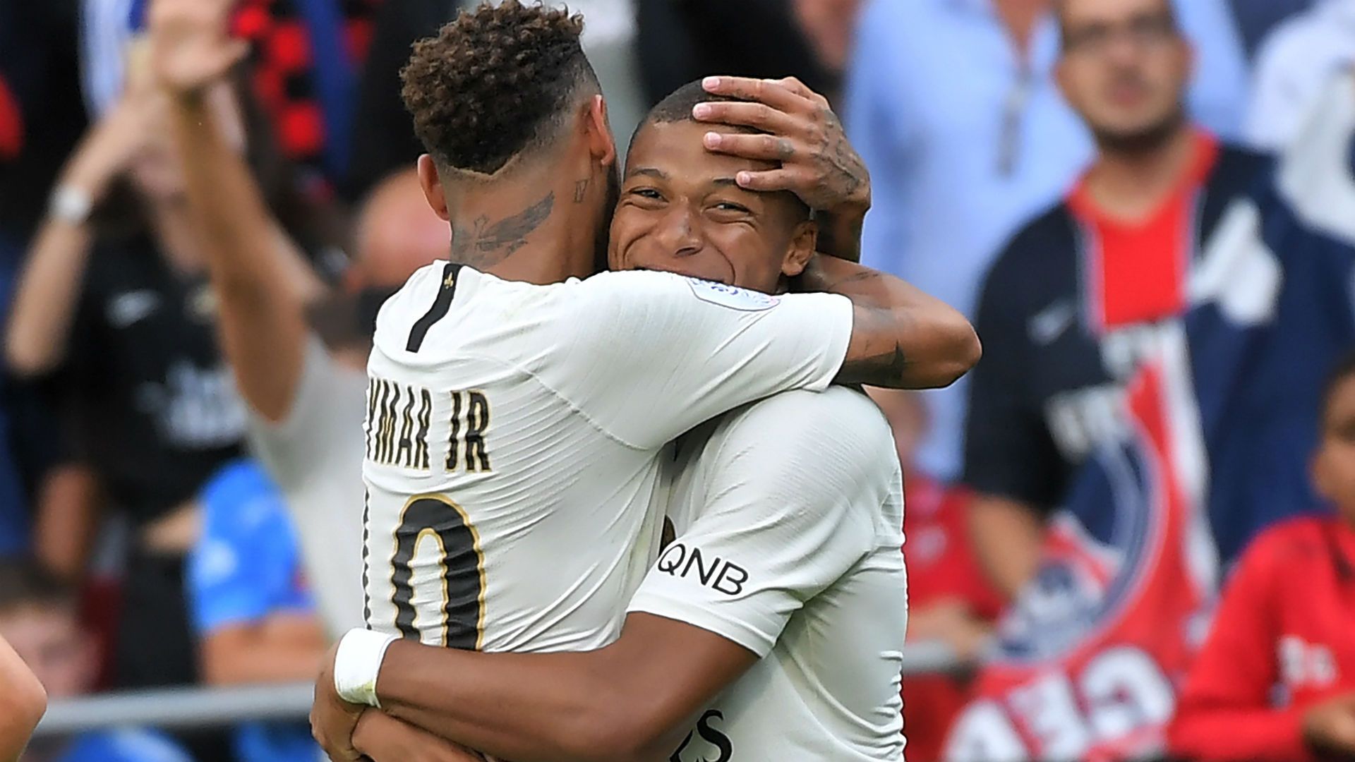 EAG PSG Kylian Mbappe Neymar Ligue 1 18082018
