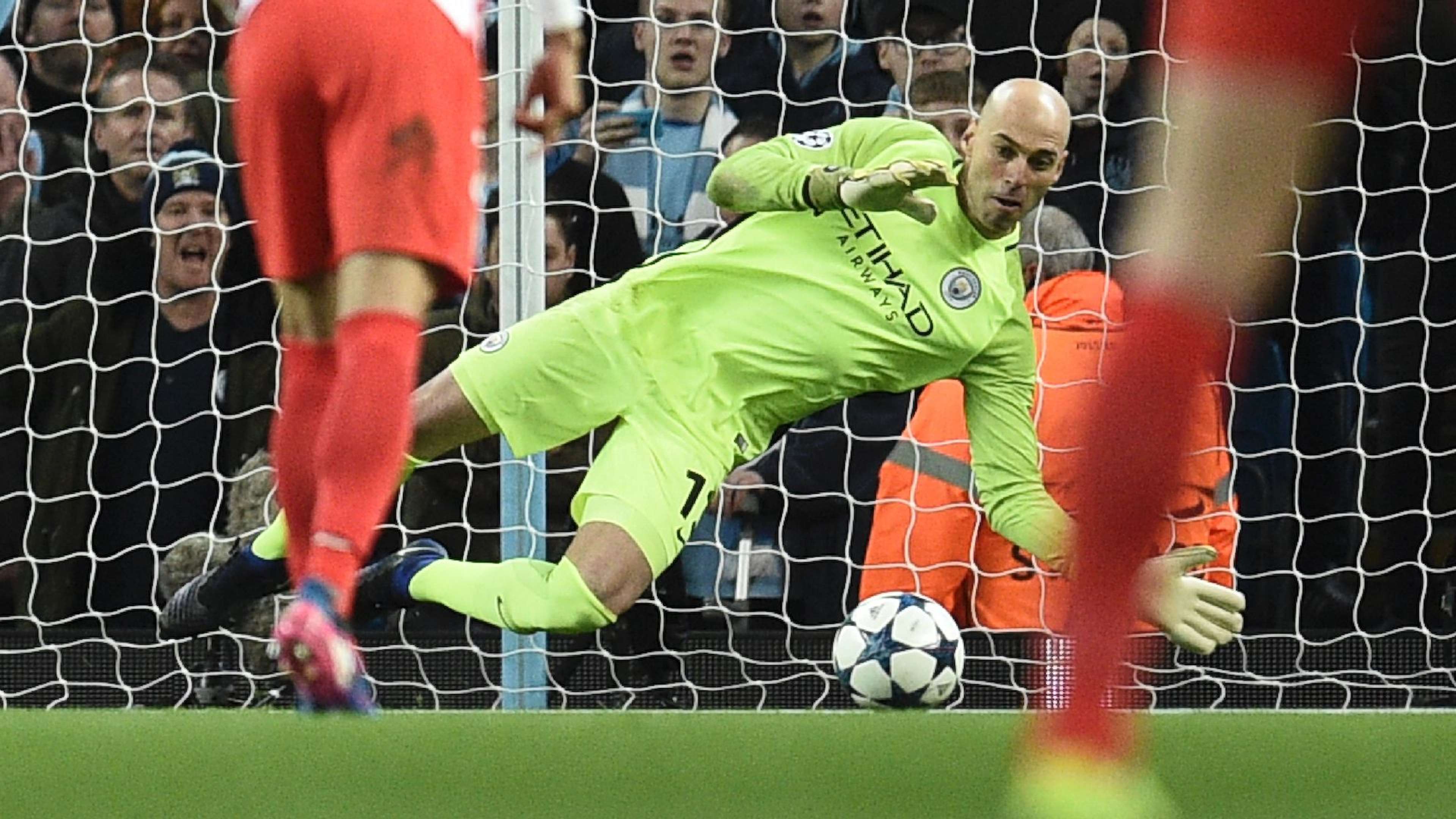 Willy Caballero Manchester City Monaco Champions League