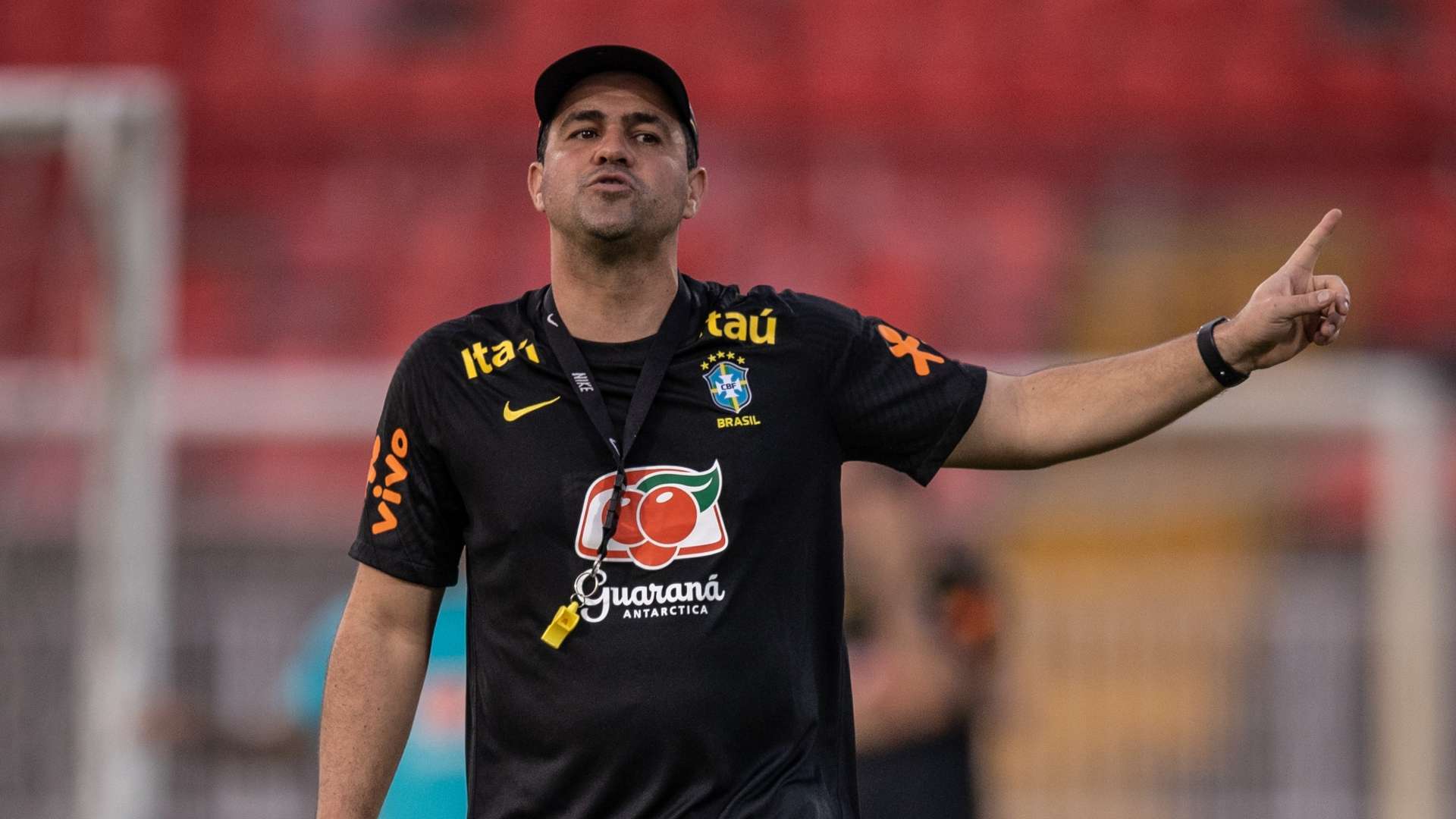 André Jardine em treino da seleção olímpica antes das Olimpíadas de Tóquio, 13072021