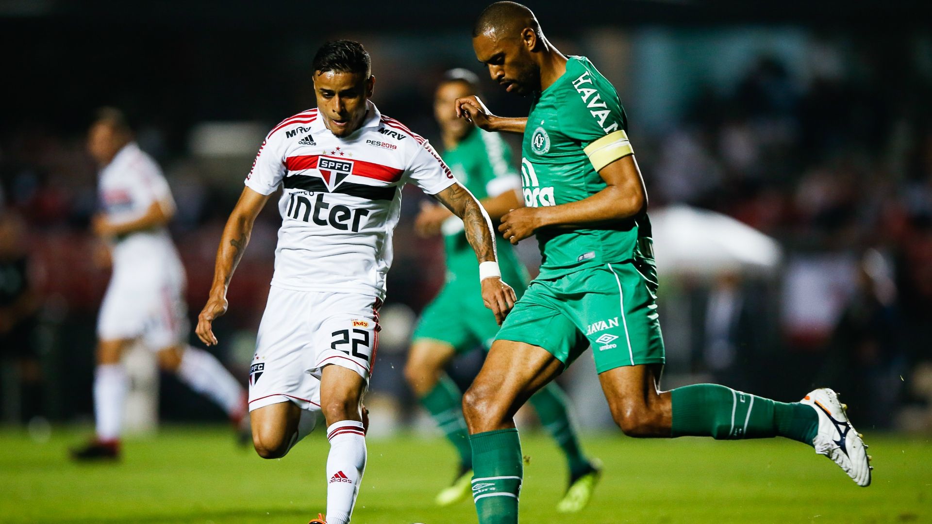 Everton São Paulo Chapecoense Campeonato Brasileiro 19082018