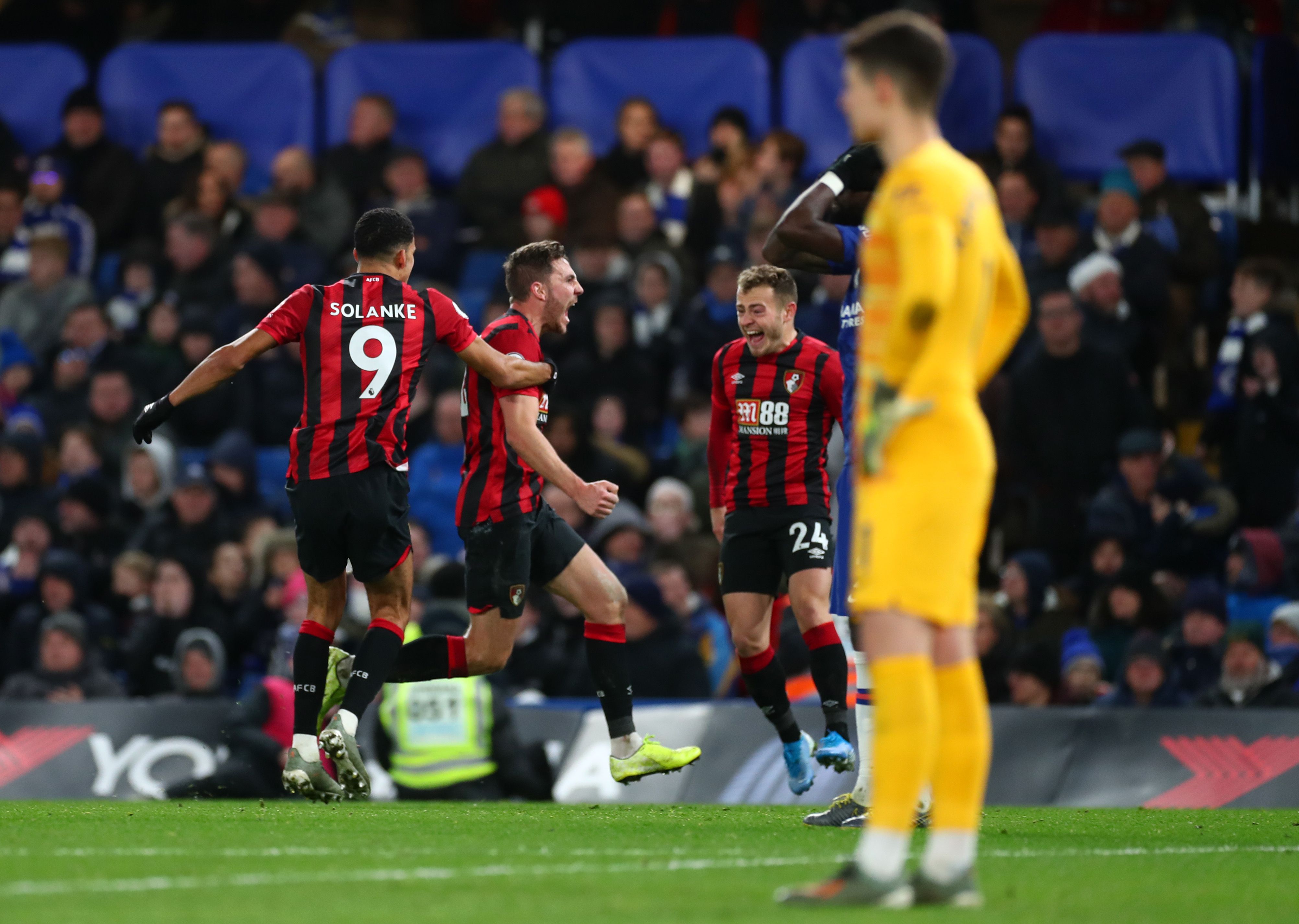 Dan Gosling Chelsea Bournemouth
