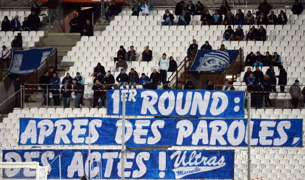 Marseille fans Ligue 1