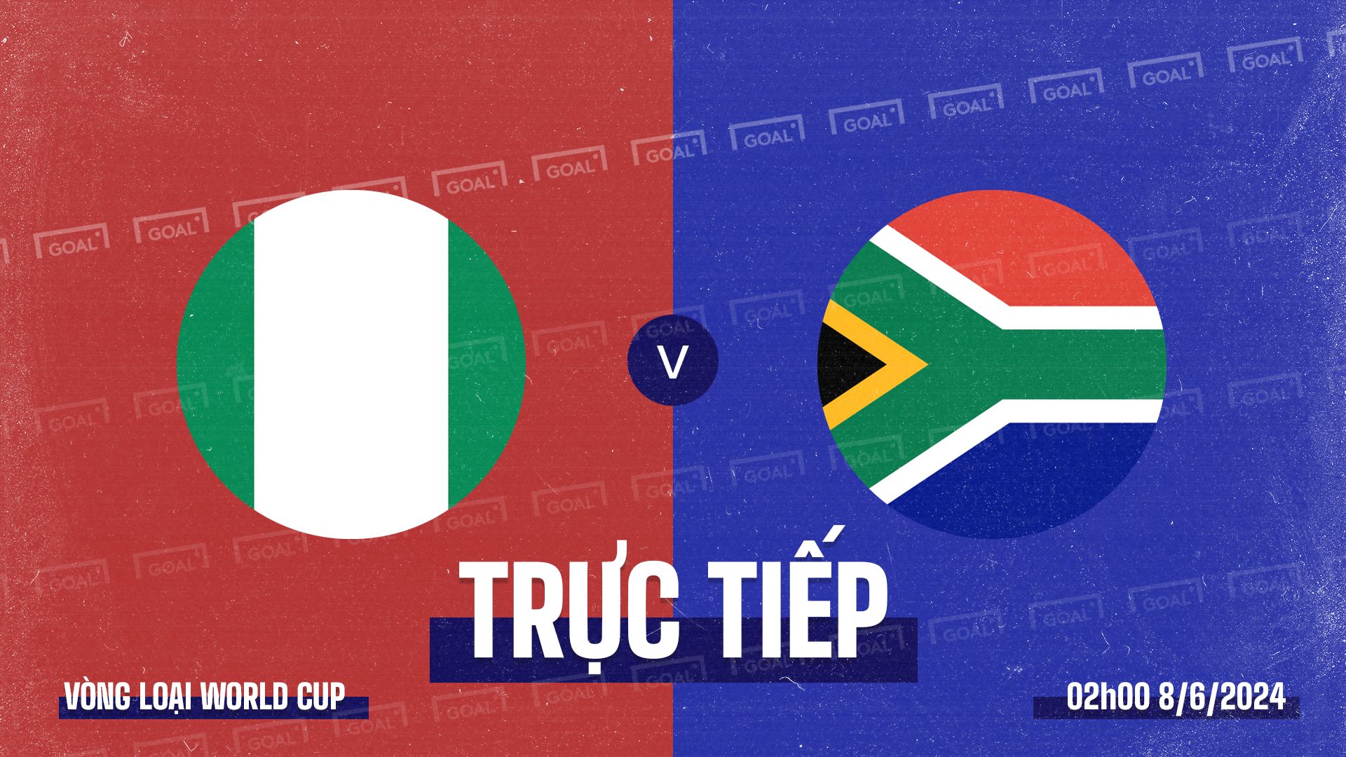 Nigeria vs South Africa 2024 GFX