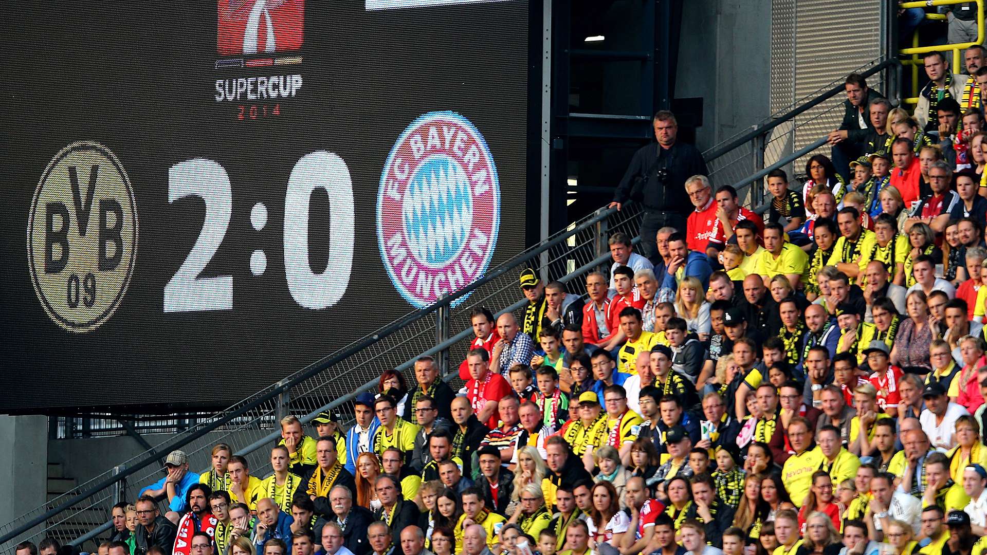 Borussia Dortmund Bayern München DFL-Supercup 08132014