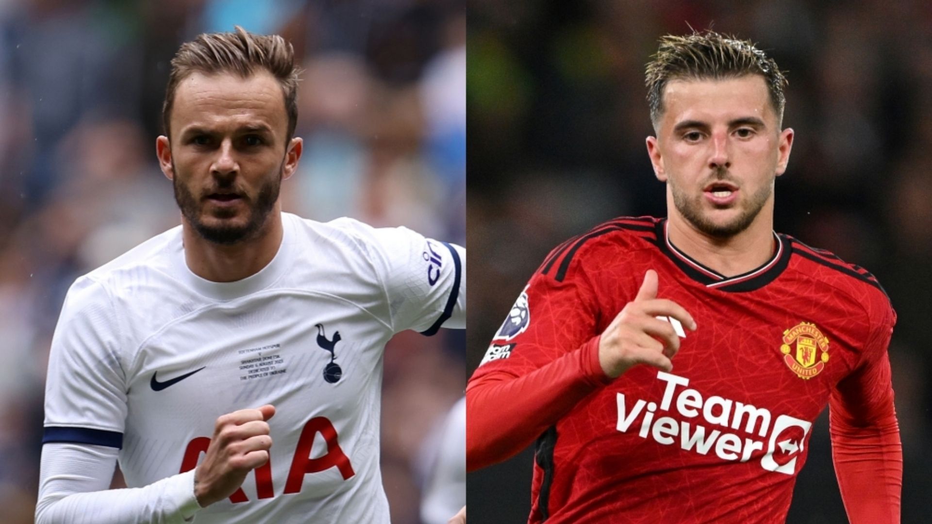 James Maddison Tottenham Mason Mount Man United