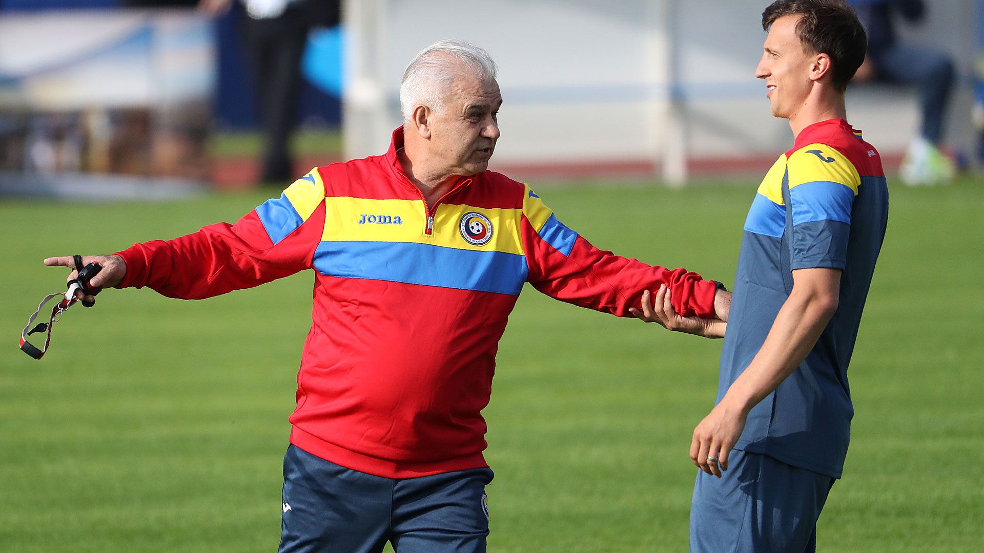 Anghel Iordanescu Vlad Chiriches Rumänien 05062016