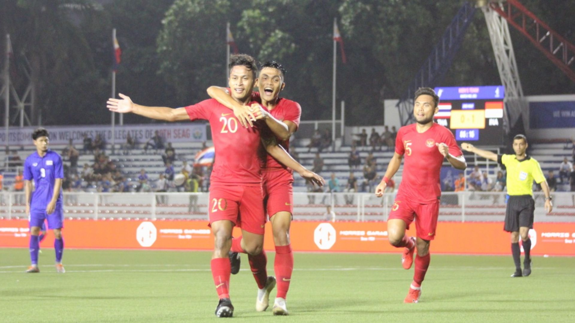 Thailand U-23 0-2 Indonesia U-23 26112019