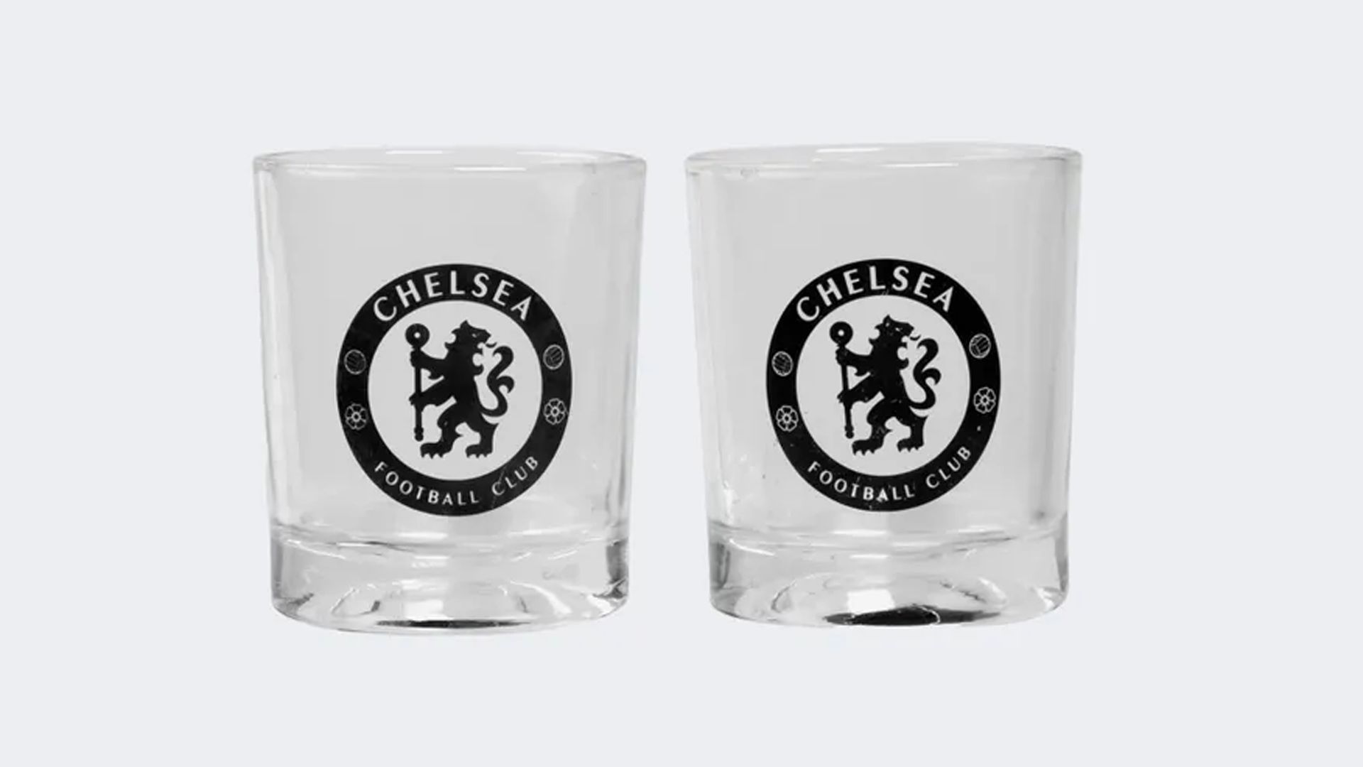 Chelsea FC Whiskey Glasses - 2 pack