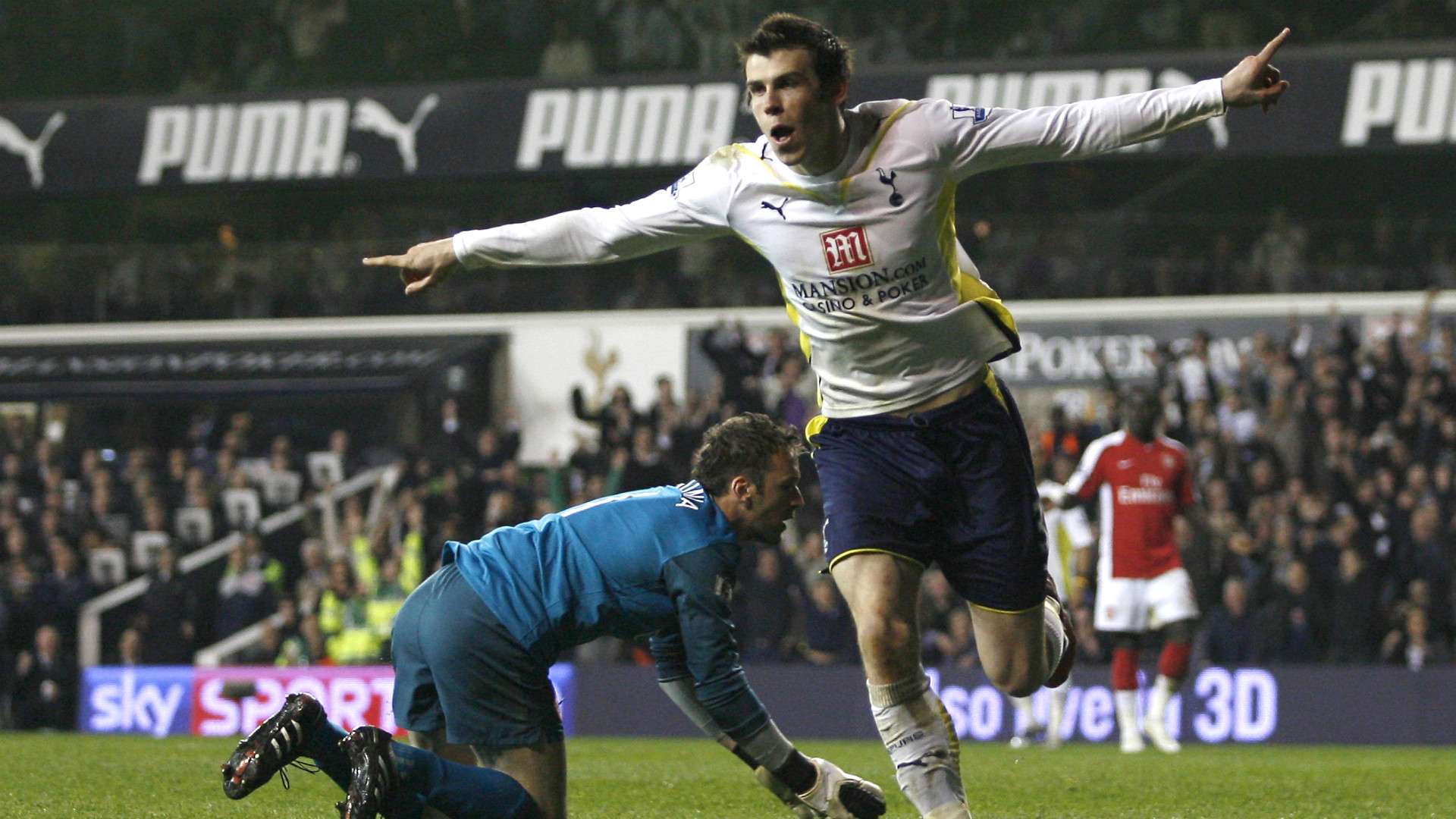 Gareth Bale Tottenham Arsenal Premier League 14042010