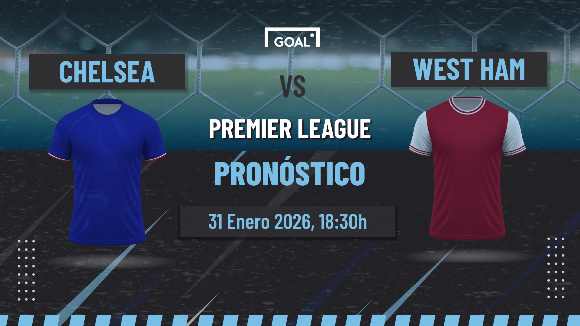 Chelsea vs West Ham Pronóstico y Apuestas Premier League | 31/01/26