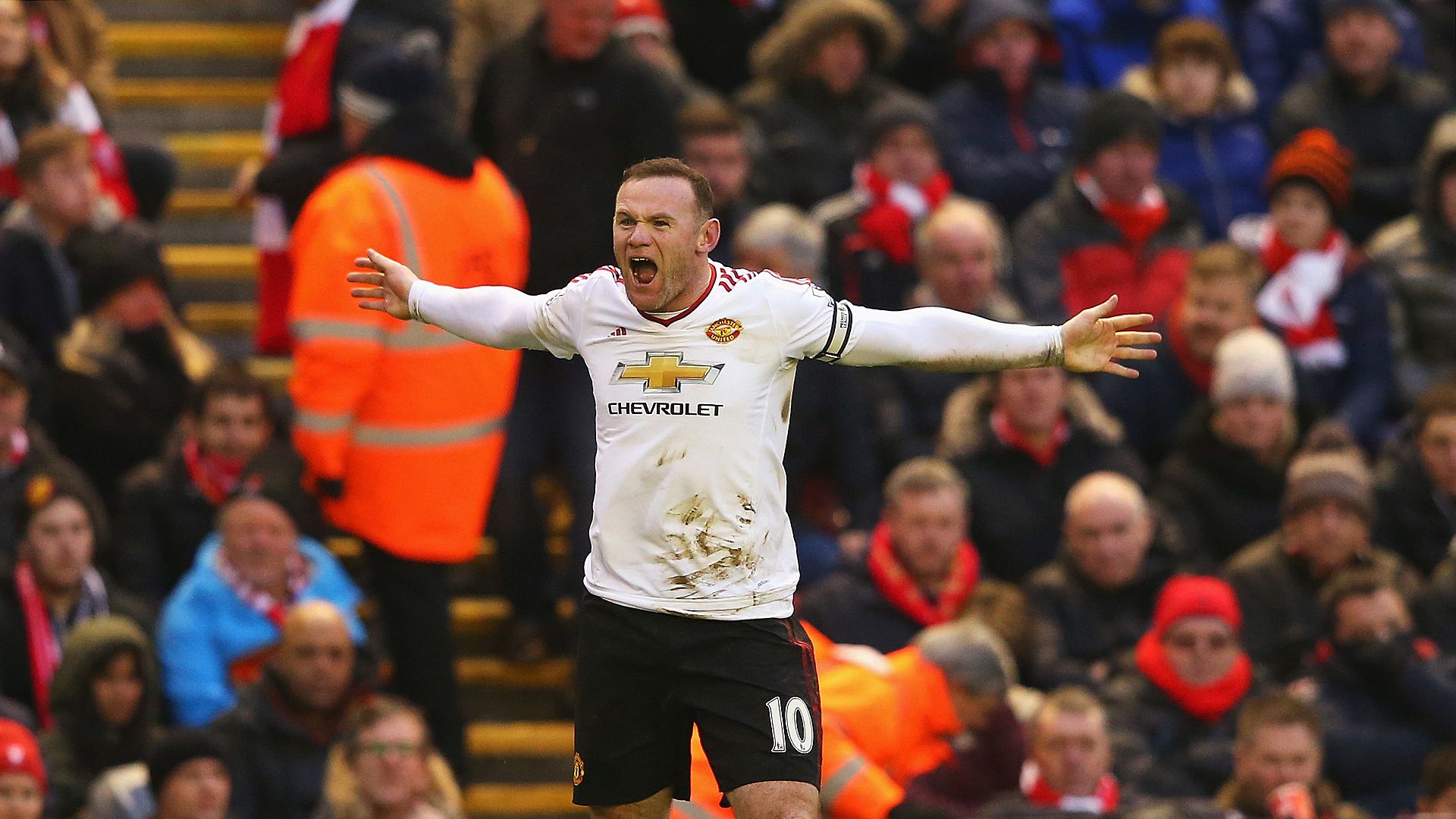 Wayne Ronney Manchester United FC Liverpool Premier League 01172016