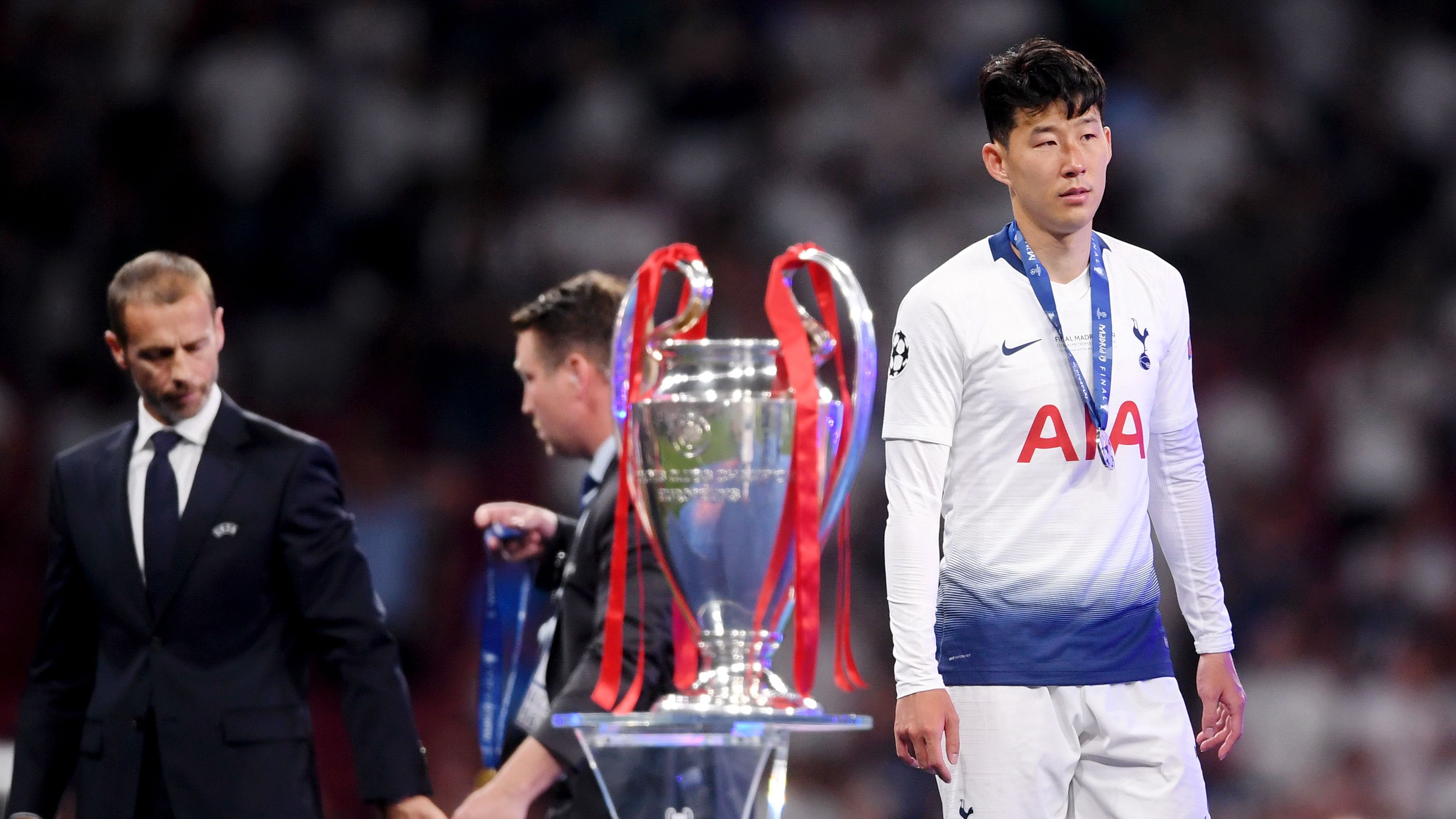 Son Heung Min Tottenham Liverpool Champions League