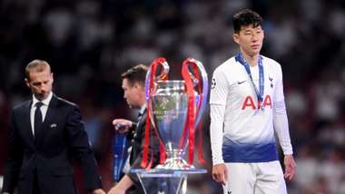 Son Heung Min Tottenham Liverpool Champions League