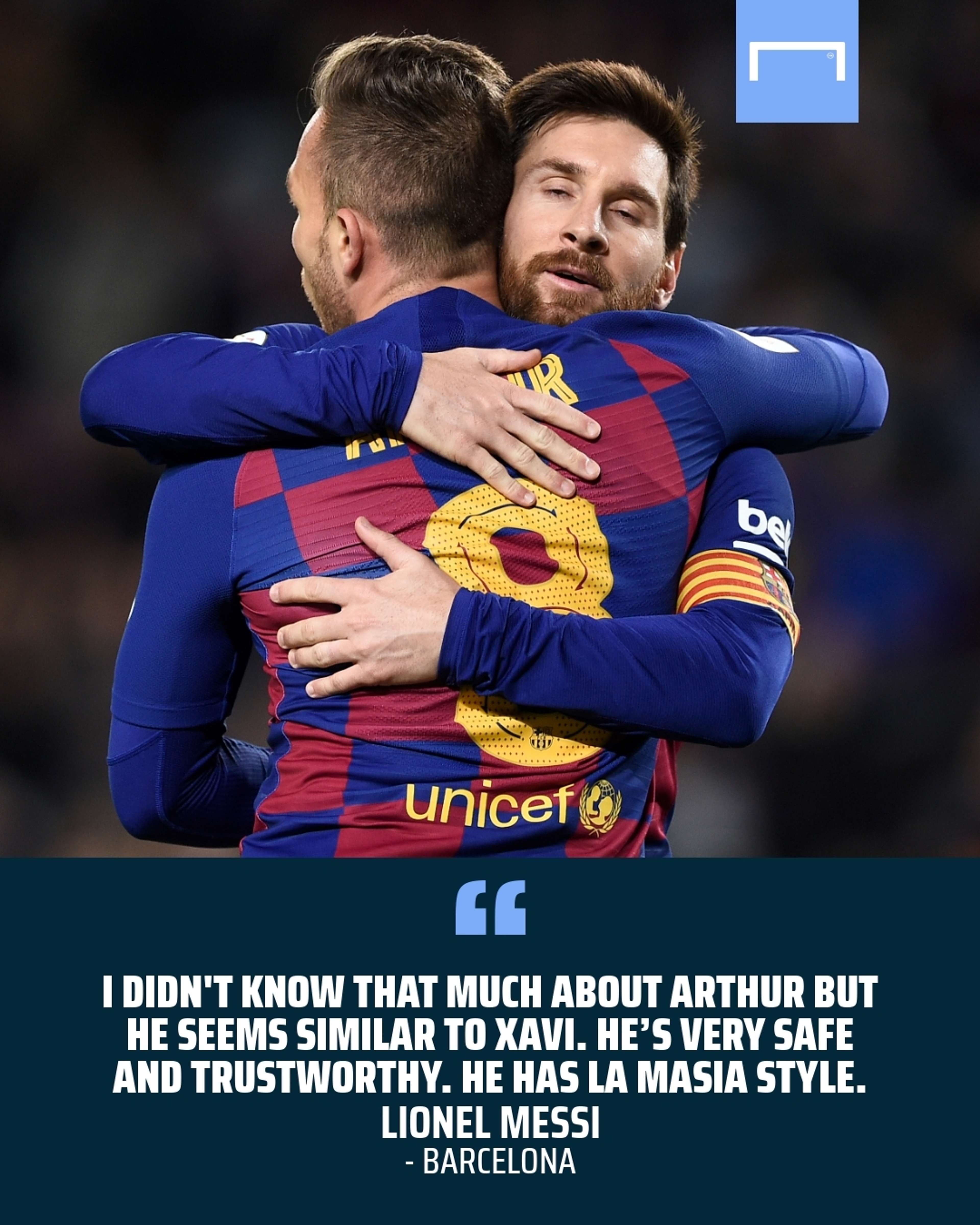 Lionel Messi Arthur Barcelona 2019-20 GFX
