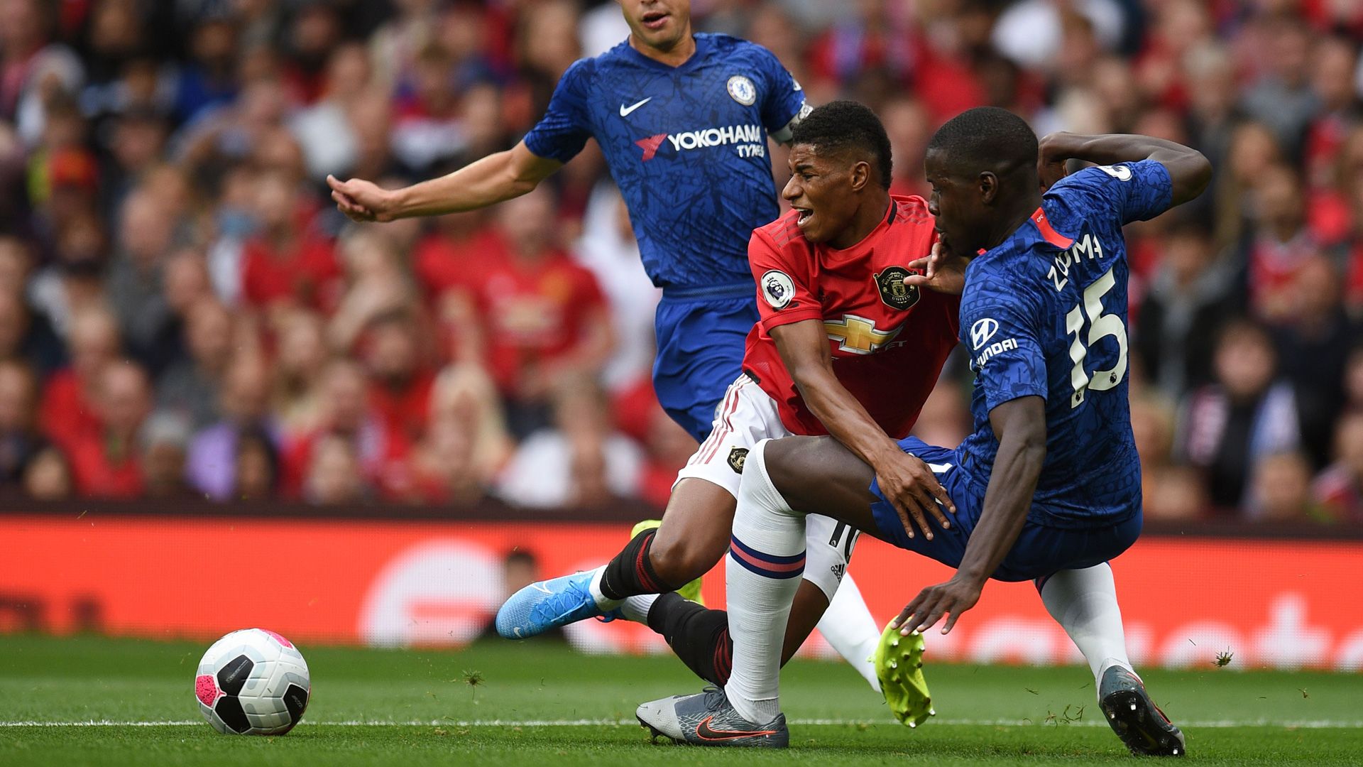 Rashford Manchester United Zouma Chelsea