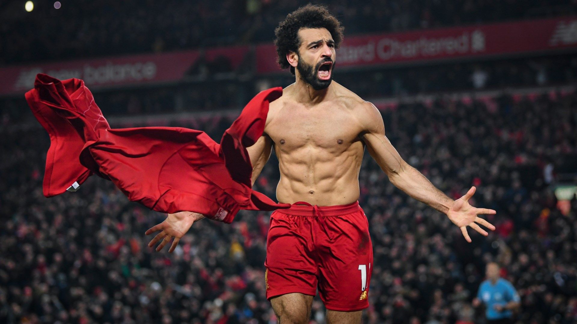 Mohamed Salah Liverpool Manchester United 2020