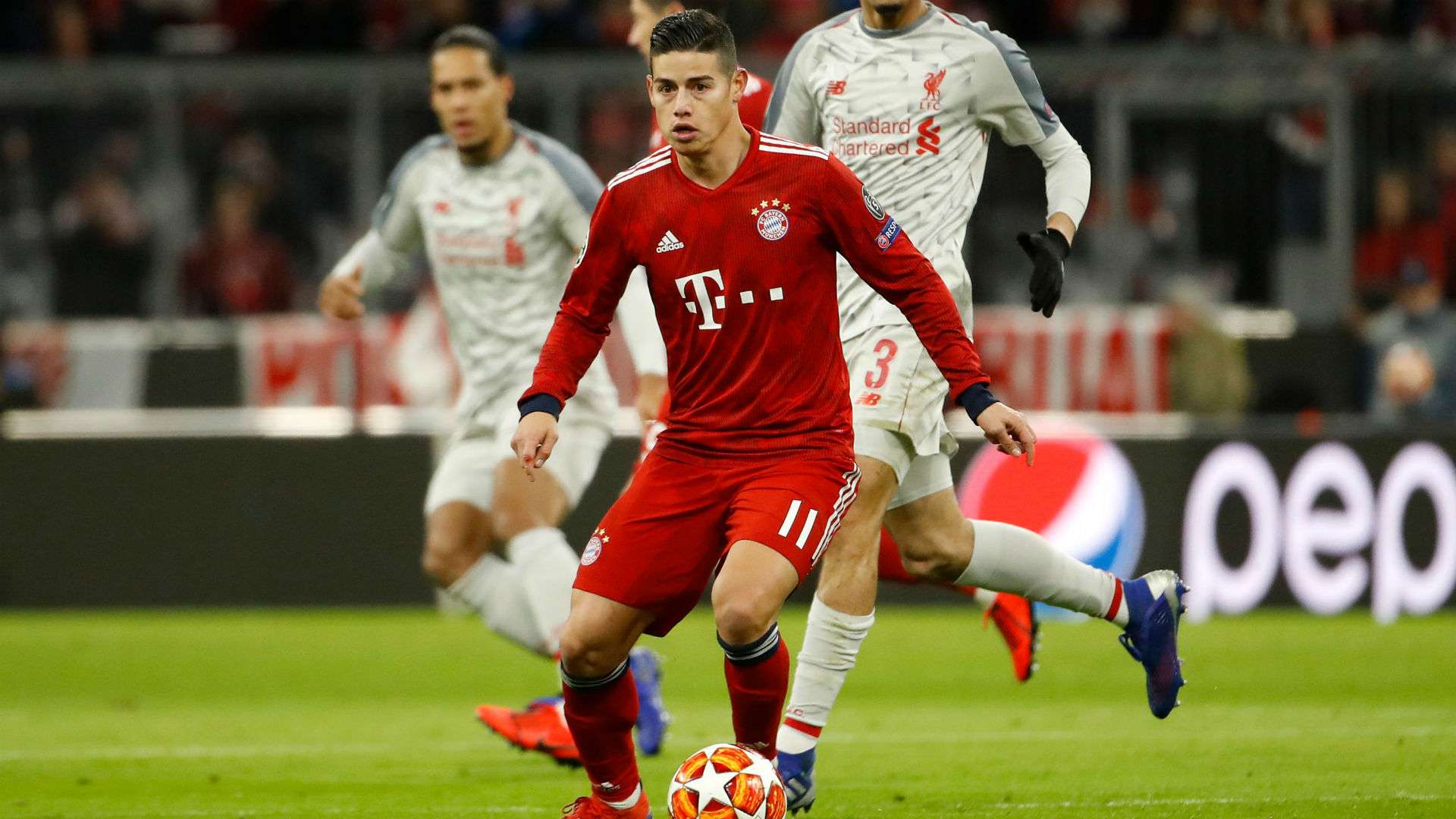 James Rodriguez FC Bayern München Liverpool 13032019