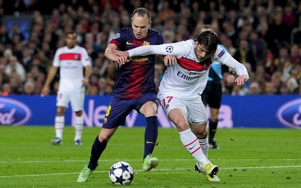 Andrés Iniesta, Maxwell | Barcelona - PSG | UCL