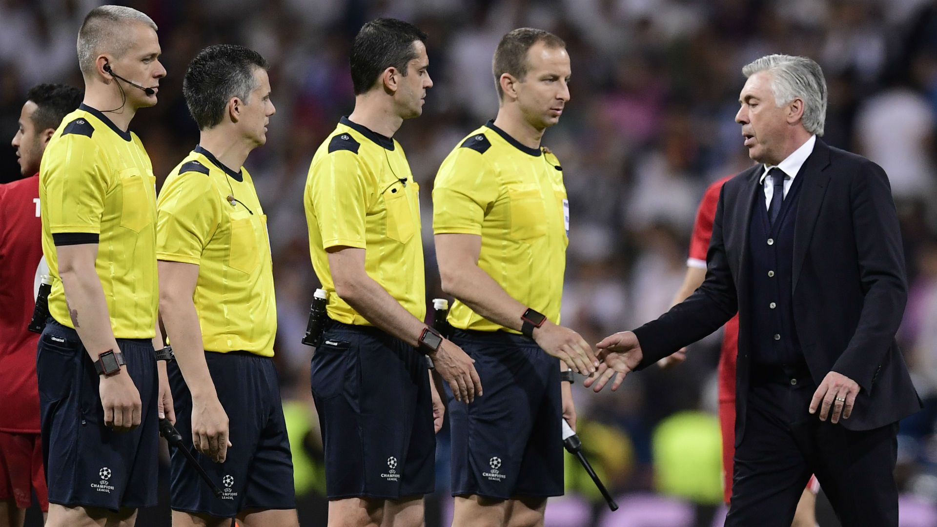 Ancelotti Real madrid Bayern Champions League 18 04 2017