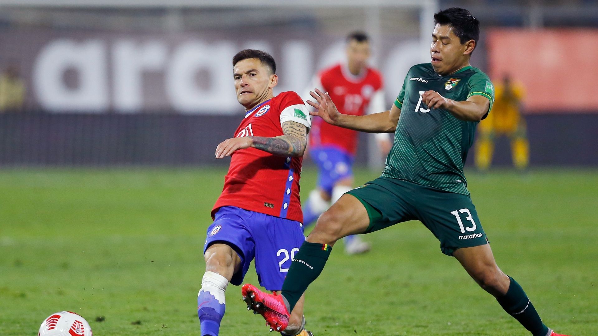 Charles Aránguiz Chile Bolivia Eliminatorias Qatar