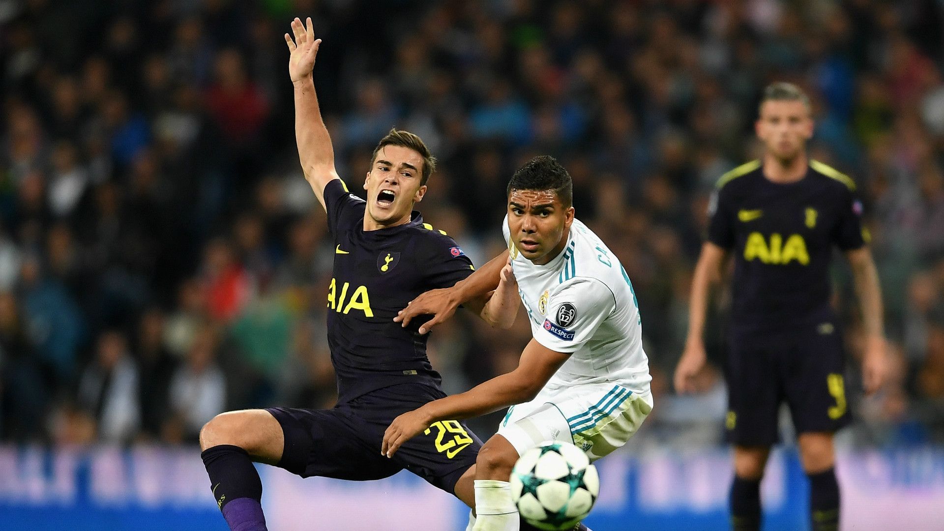 Harry Winks Real Madrid Tottenham Champions League