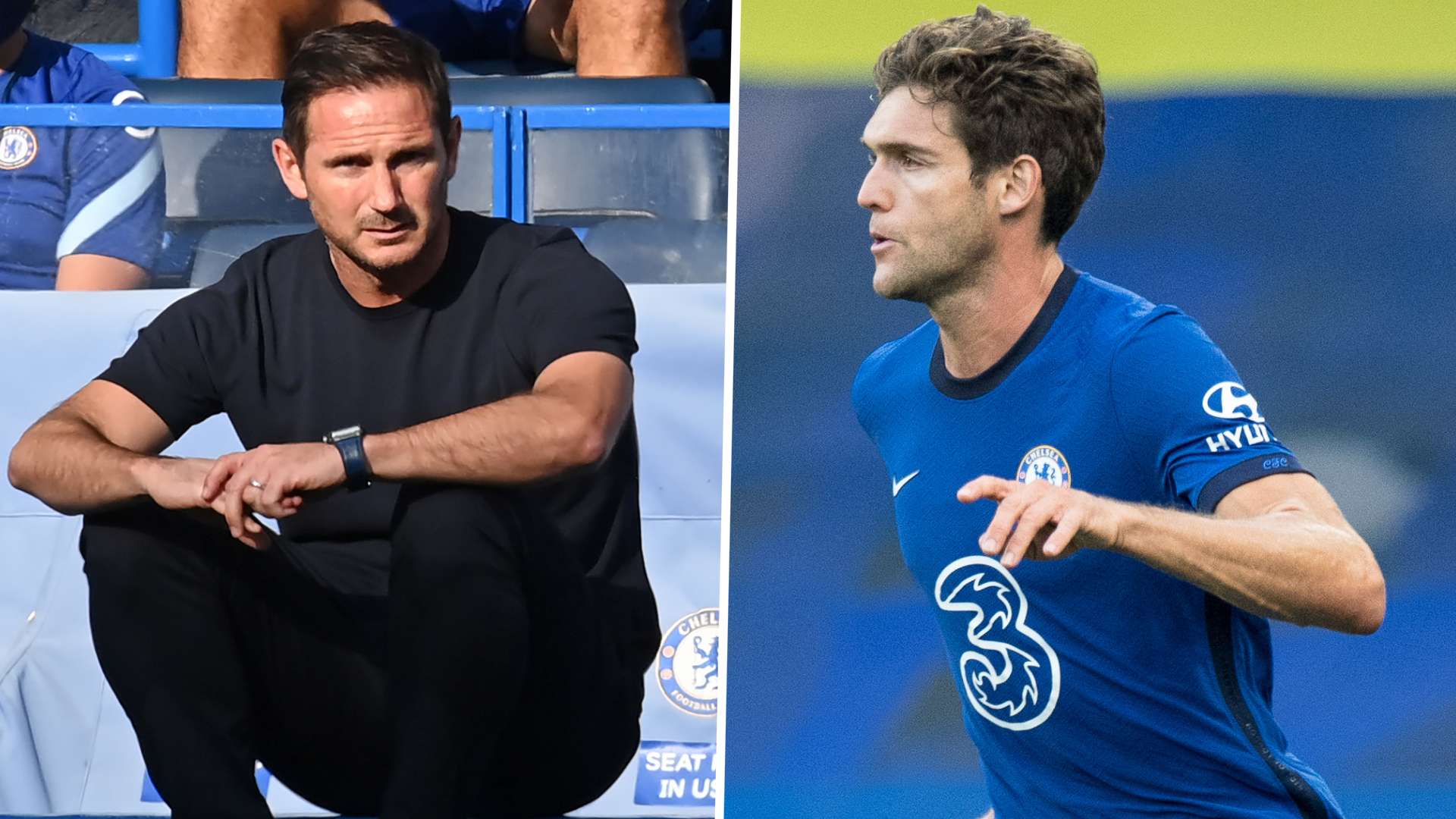 Frank Lampard Marcos Alonso split main