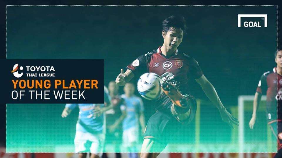 Toyota Thai League Young Player of the Week 19 : ทิตาธร อักษรศรี