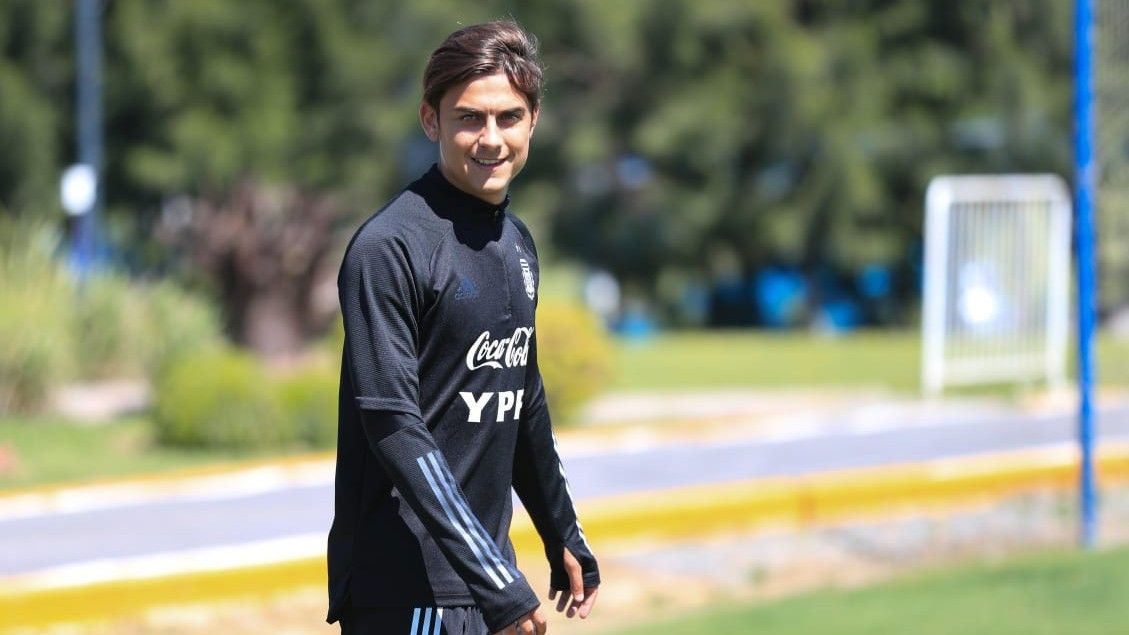 Paulo Dybala Argentina Entrenamiento Octubre 2020