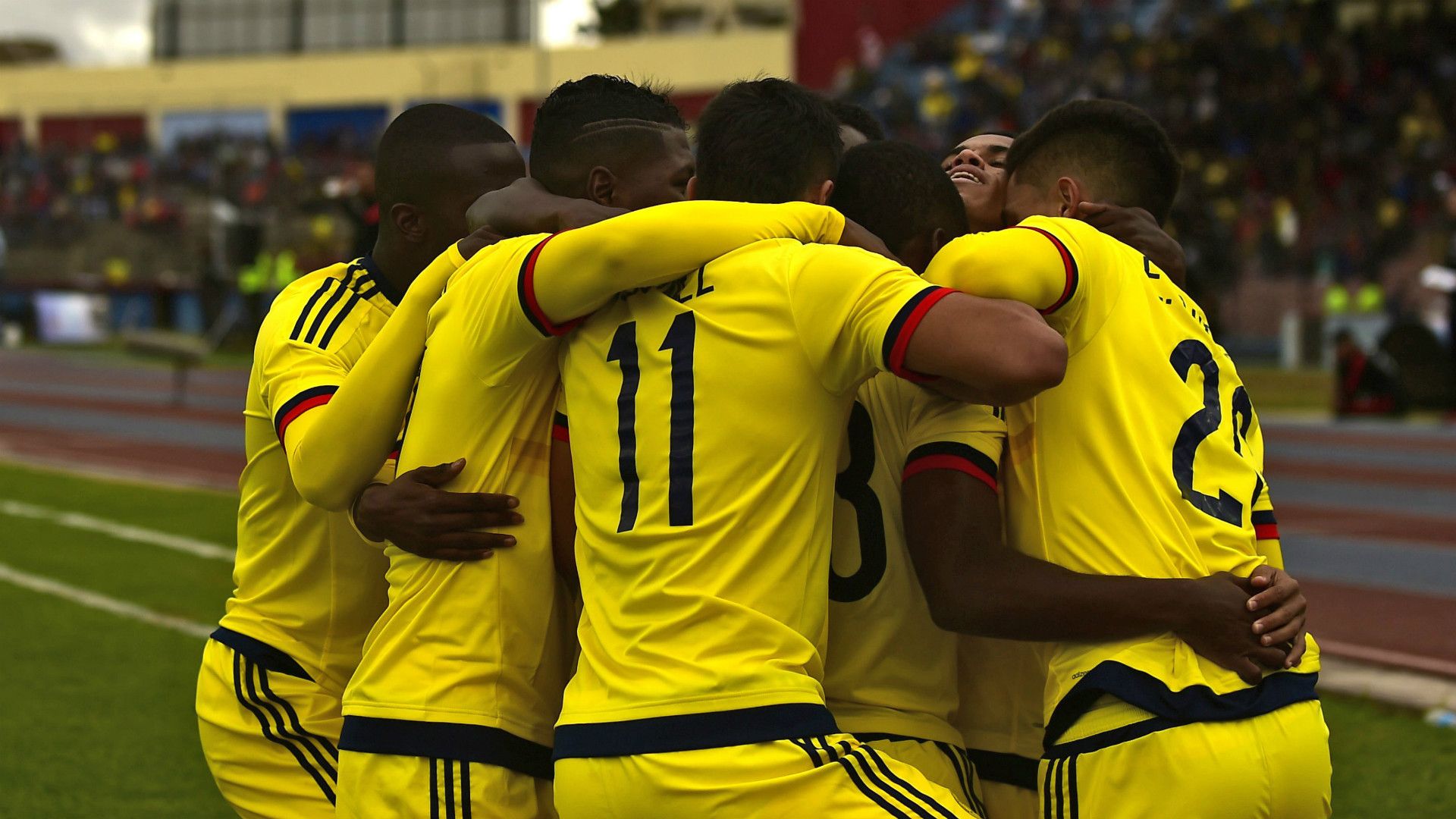 Colombia Sub-20 primer gol ante Chile (2017)