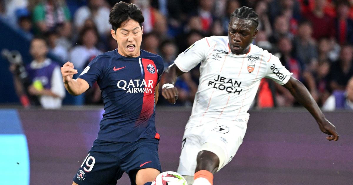 Lee Kang In PSG Lorient Ligue 1 12082023