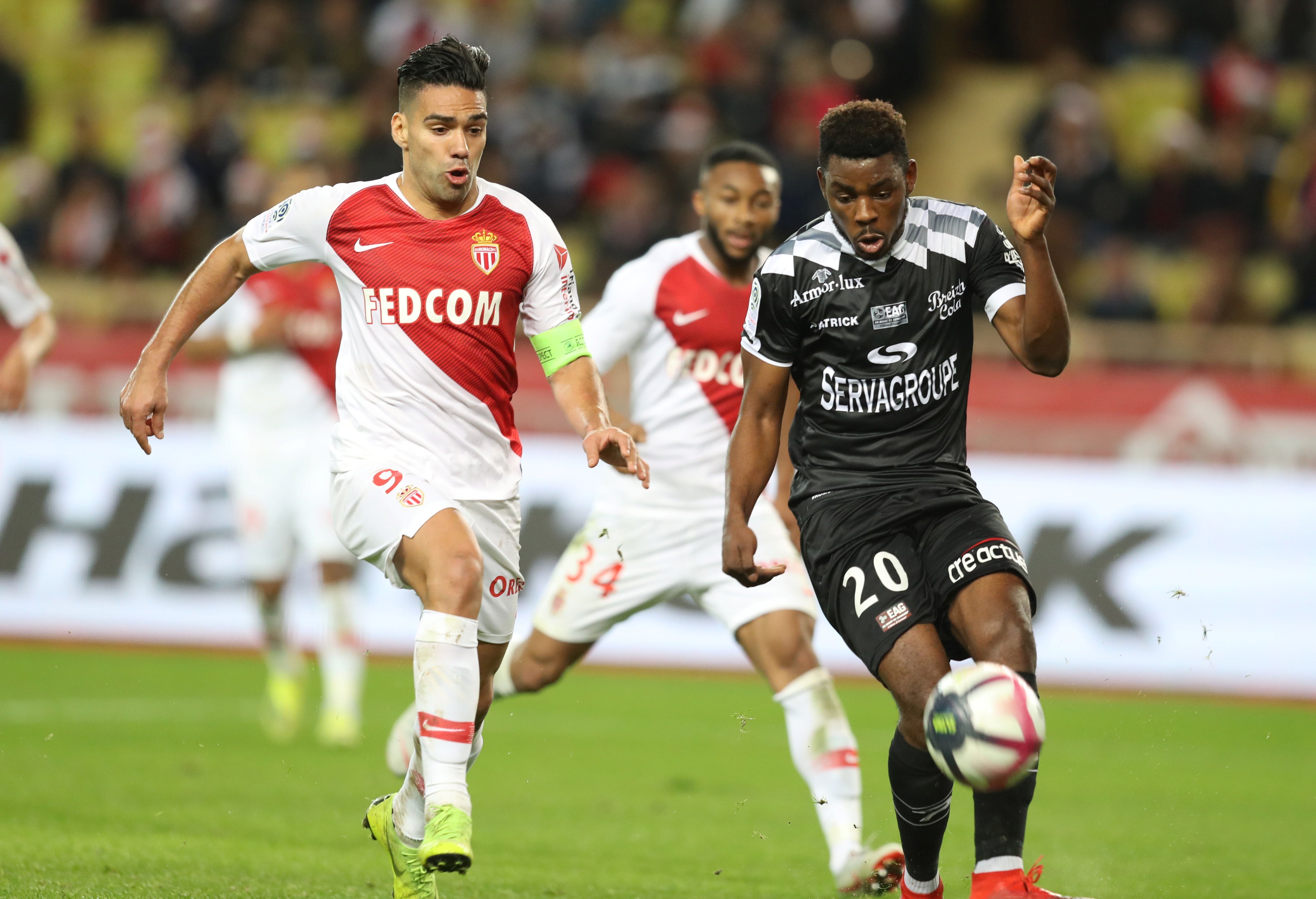 Falcao As Monaco - Guingamp Ligue 1