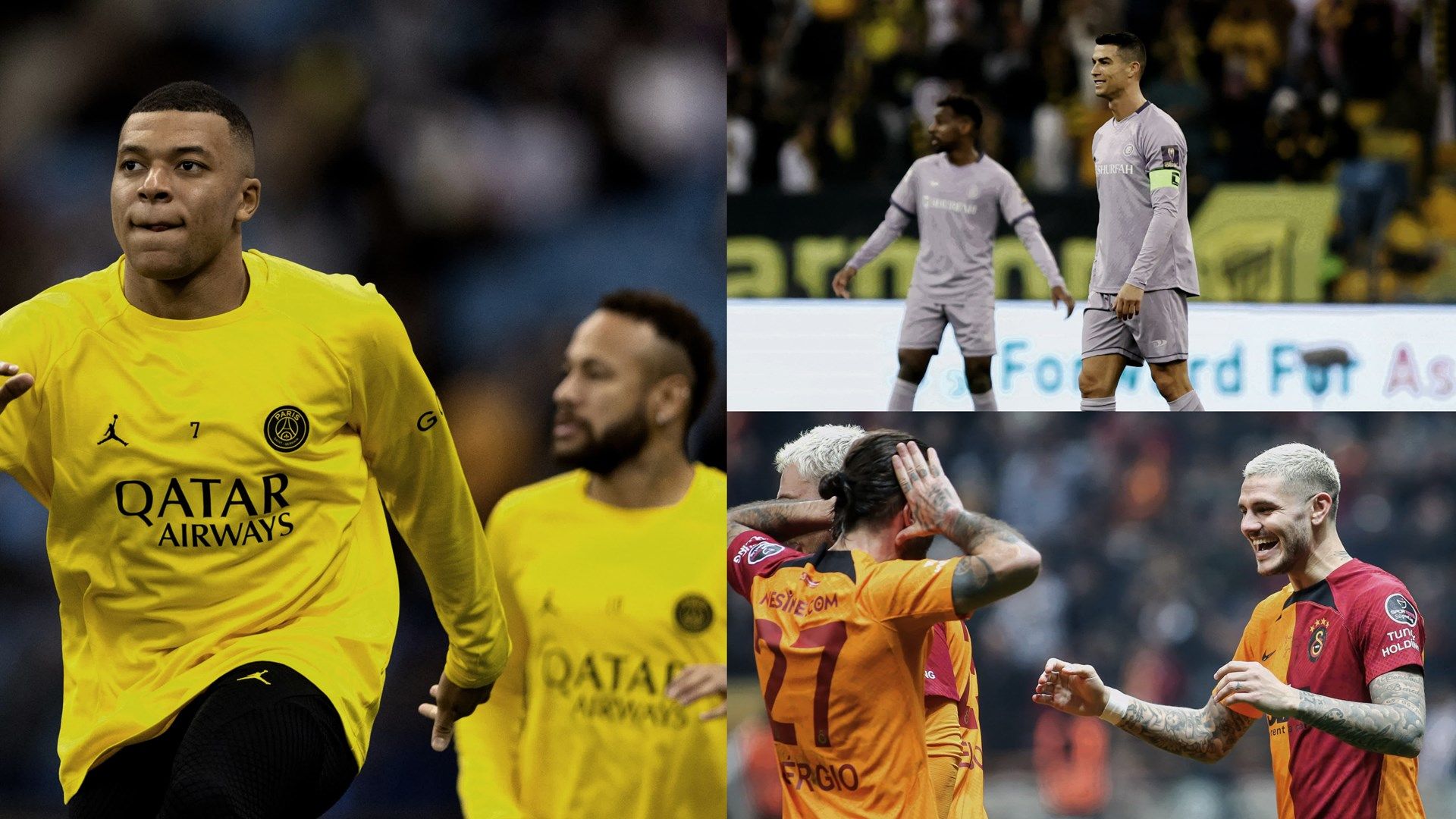 PSG, Cristiano Ronaldo, Galatasaray GFX