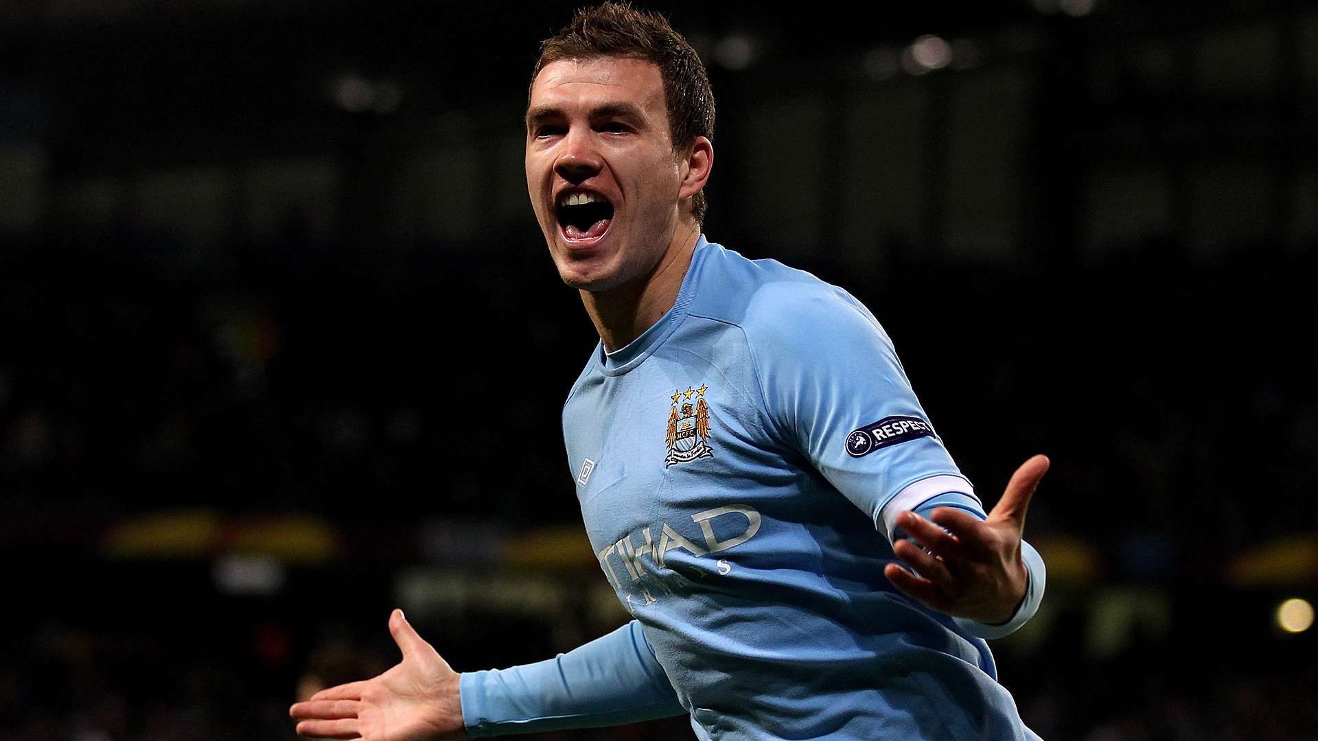 Edin Dzeko Manchester City