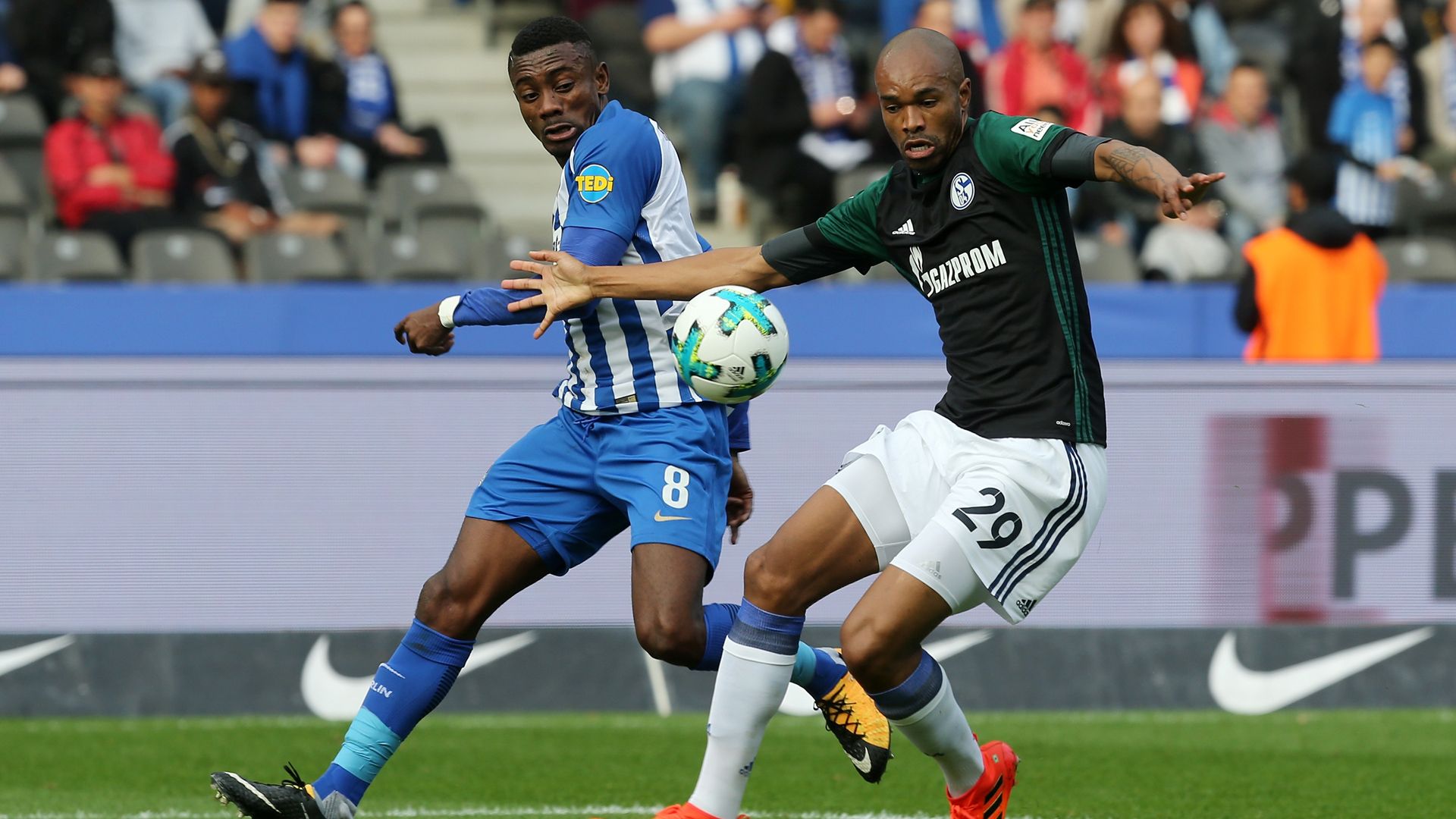 Salomon Kalou Naldo Hertha BSC Schalke 04 17102017