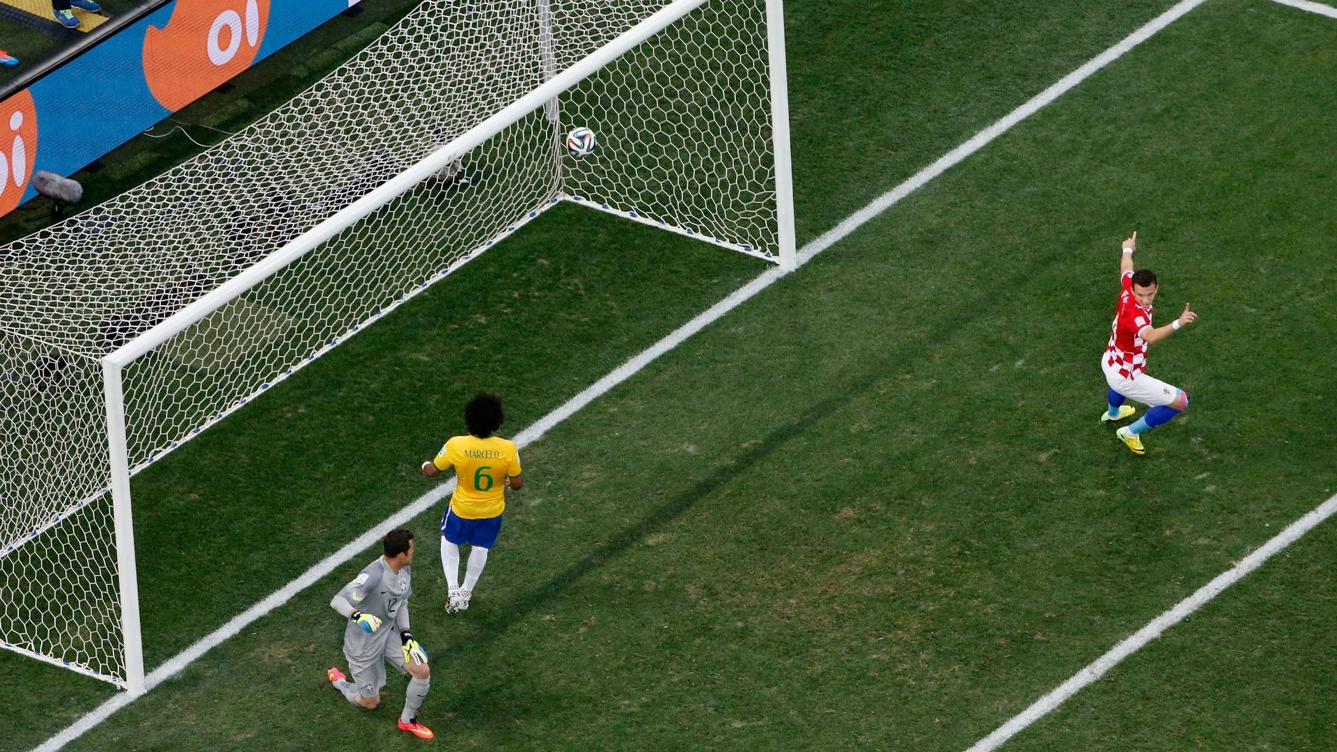 Marcelo own goal Brazil Croatia World Cup 2014 06122014