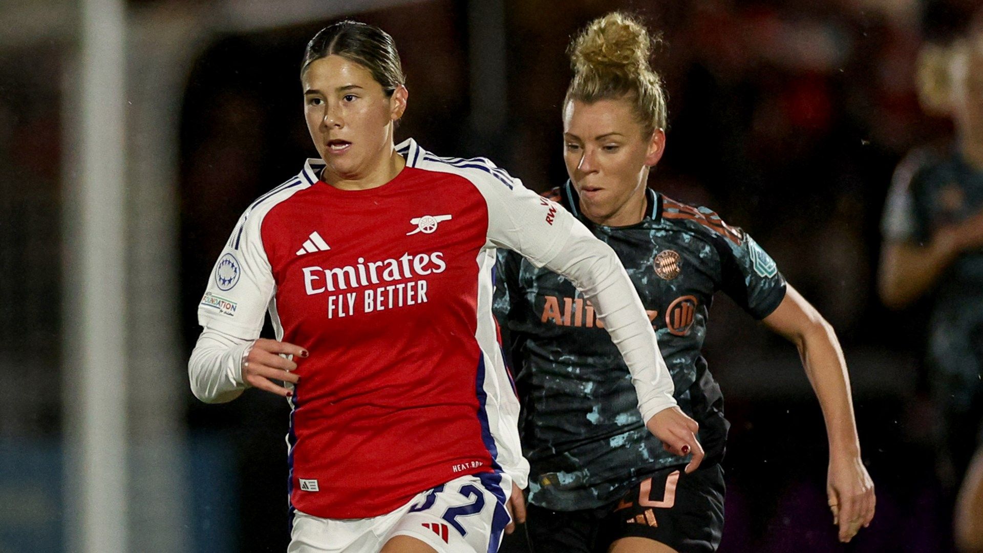 Kyra Cooney-Cross Linda Dallmann Arsenal Bayern Munich Women 2024-25