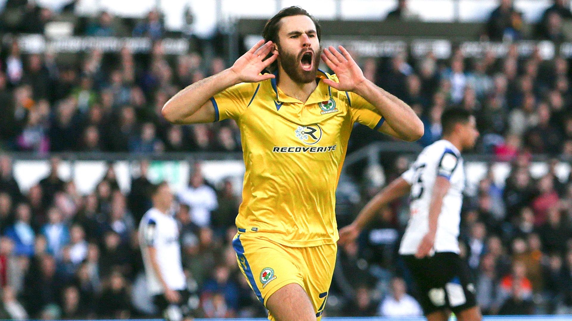 301021 Ben Brereton Díaz Derby County Blackburn Rovers