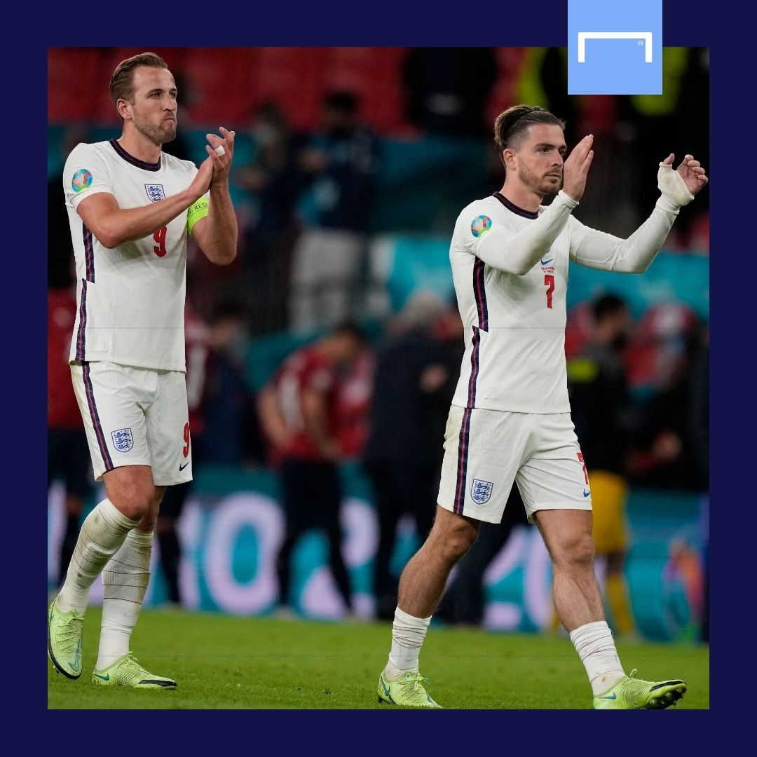 Harry Kane Jack Grealish England Euro 2020 GFX