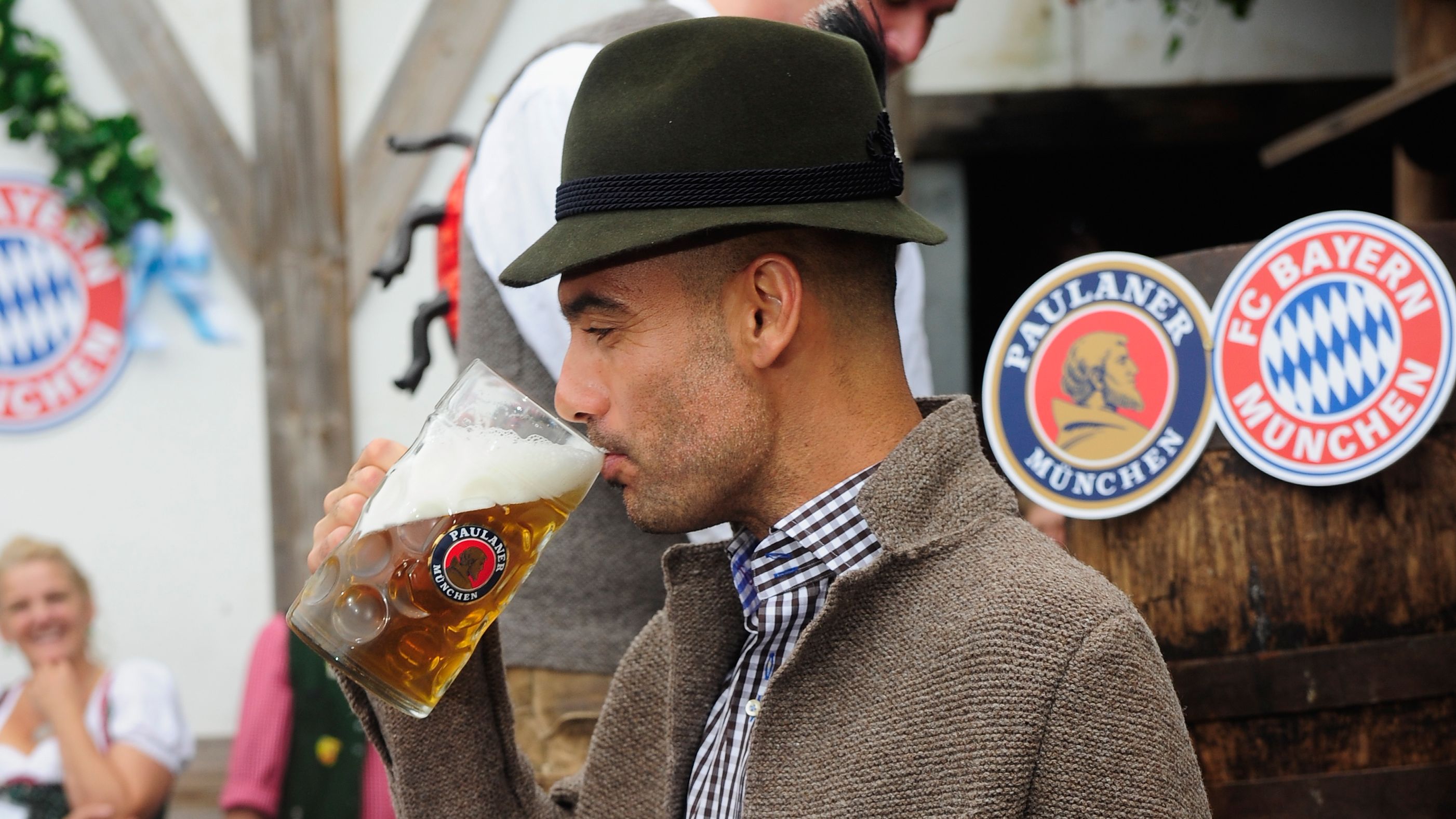 Pep Guardiola Oktoberfest Bayern Munich