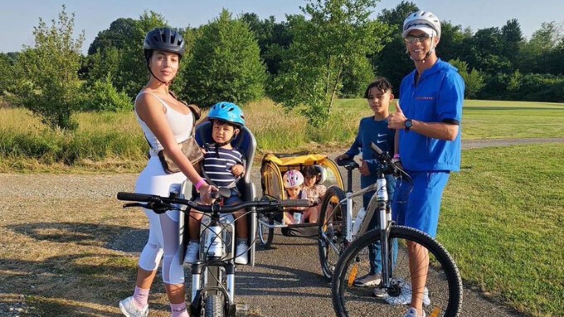 Cristiano Ronaldo, Georgina e hijos