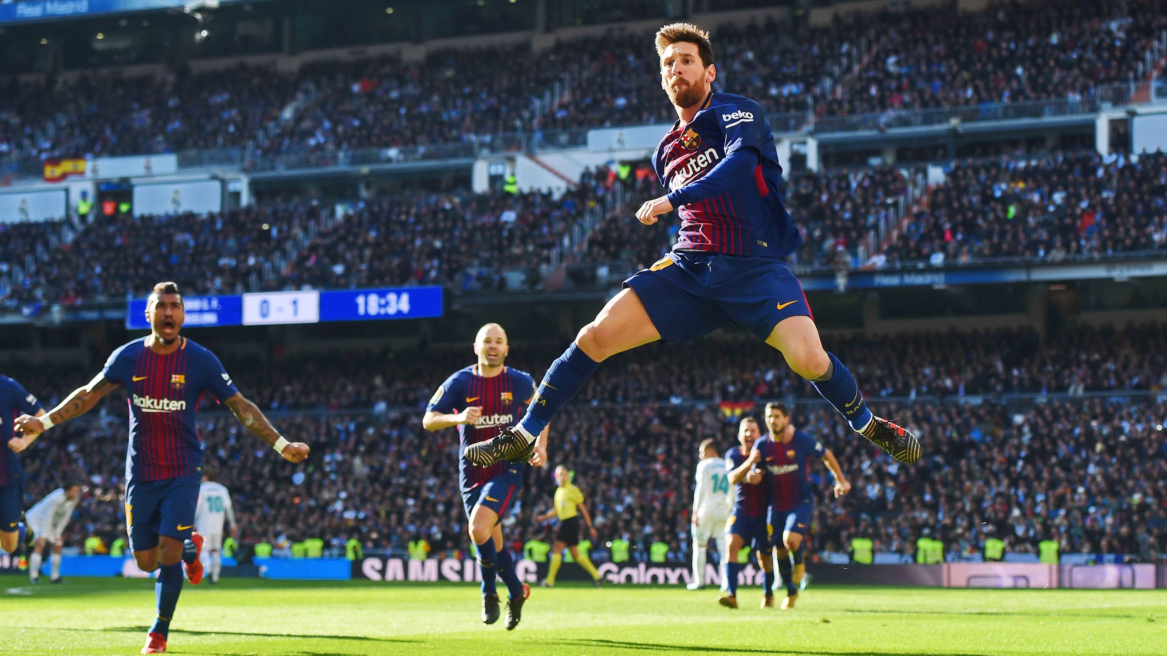 Lionel Messi Real Madrid Barcelona La Liga