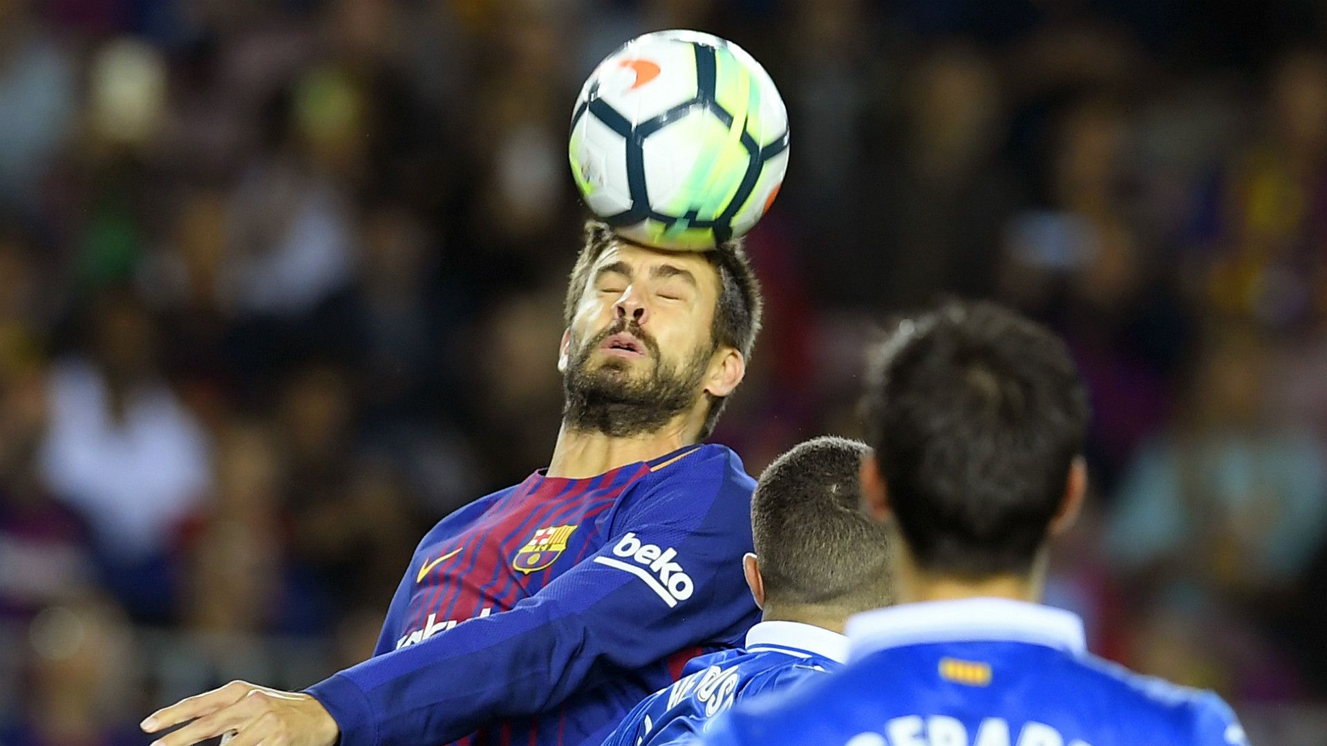 Gerard Pique Barcelona Espanyol La Liga