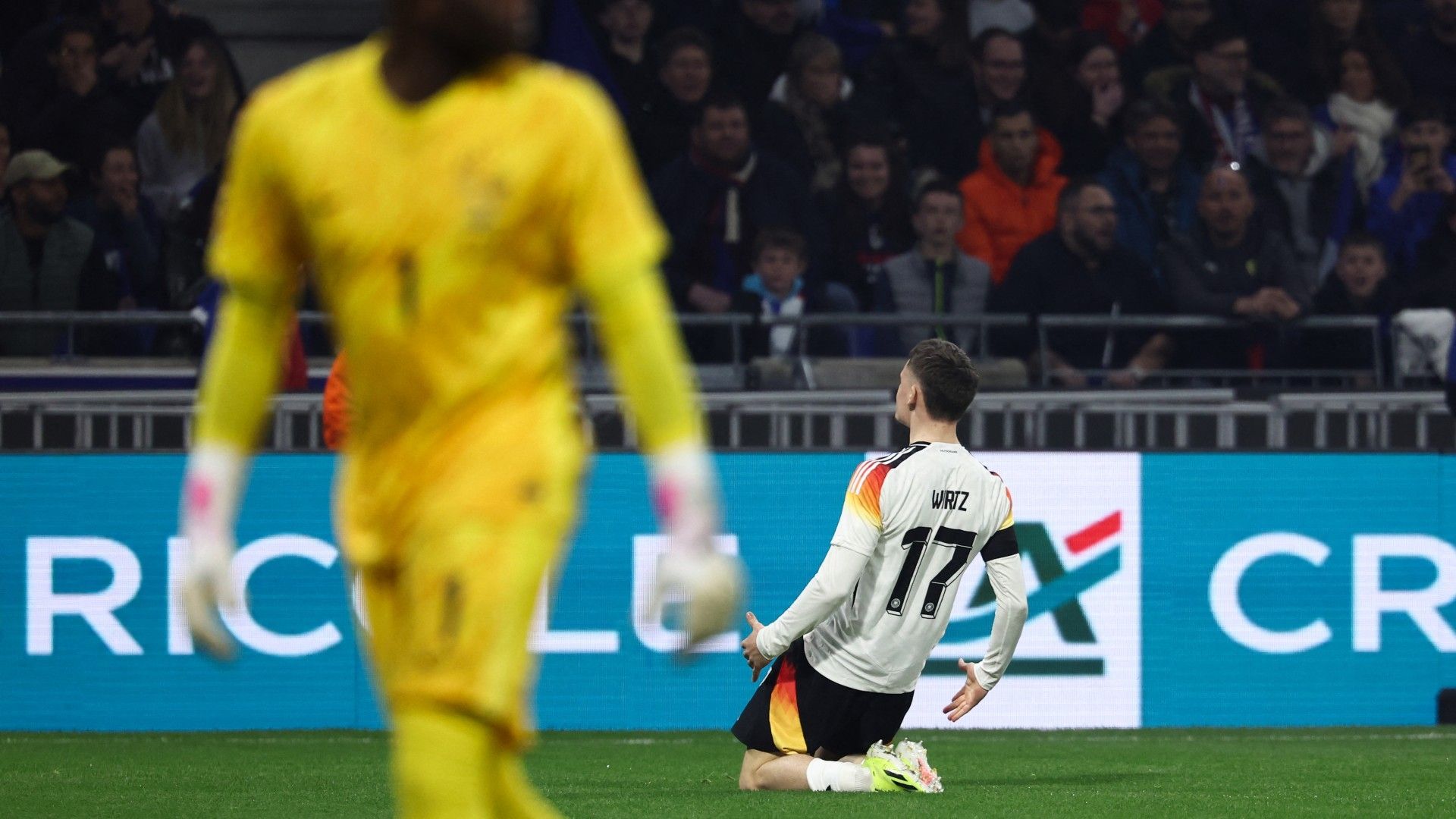 Florian Wirtz Germany celebrate 2024