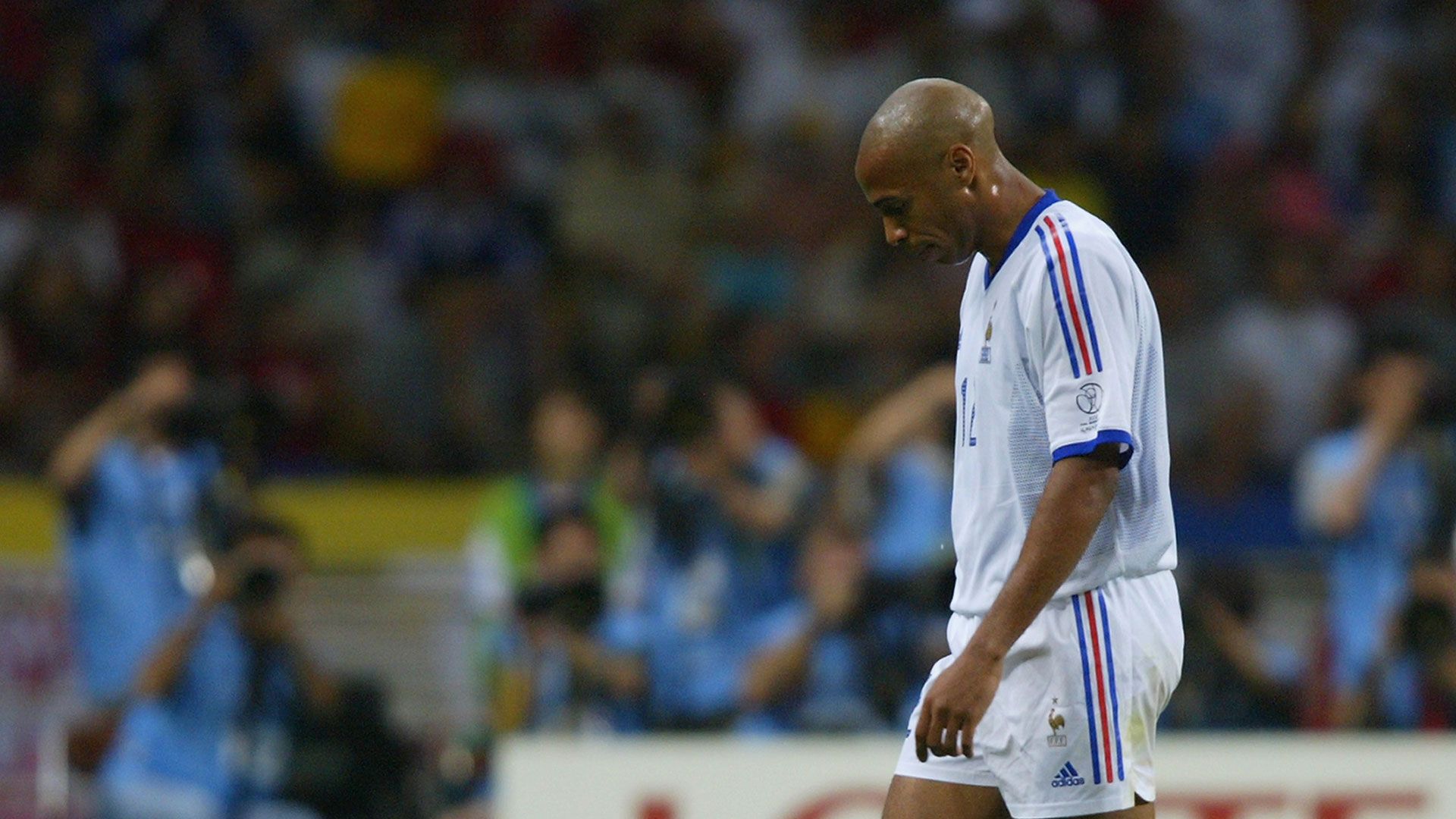 Thierry Henry France Uruguay 2002 World Cup
